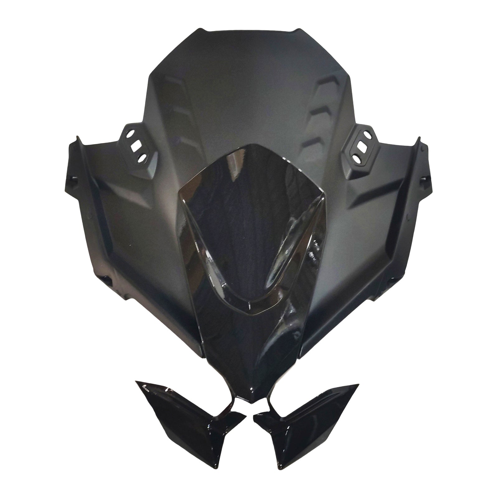 Amotopart 2020-2025 Kawasaki ER-6F Ninja650 Glossy Black Fairing Kit