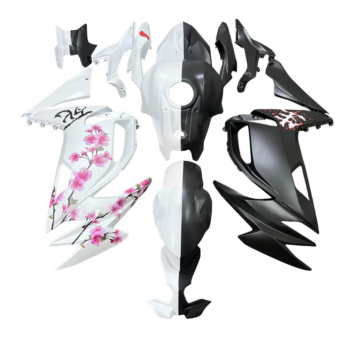 Amotopart 2020-2026 Kawasaki ER6F Ninja650 Pink White Black Fairing Kit