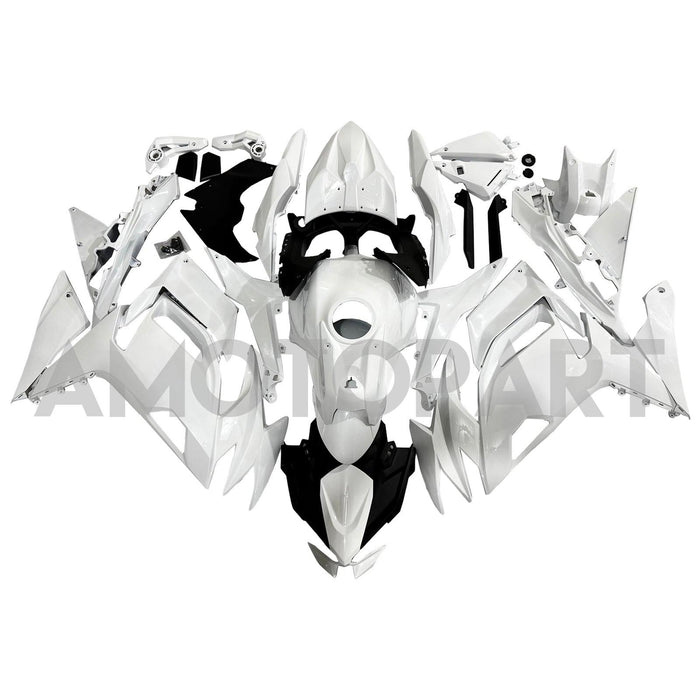 Amotopart 2020-2026 Kawasaki ER6F Ninja650 White Fairing Kit