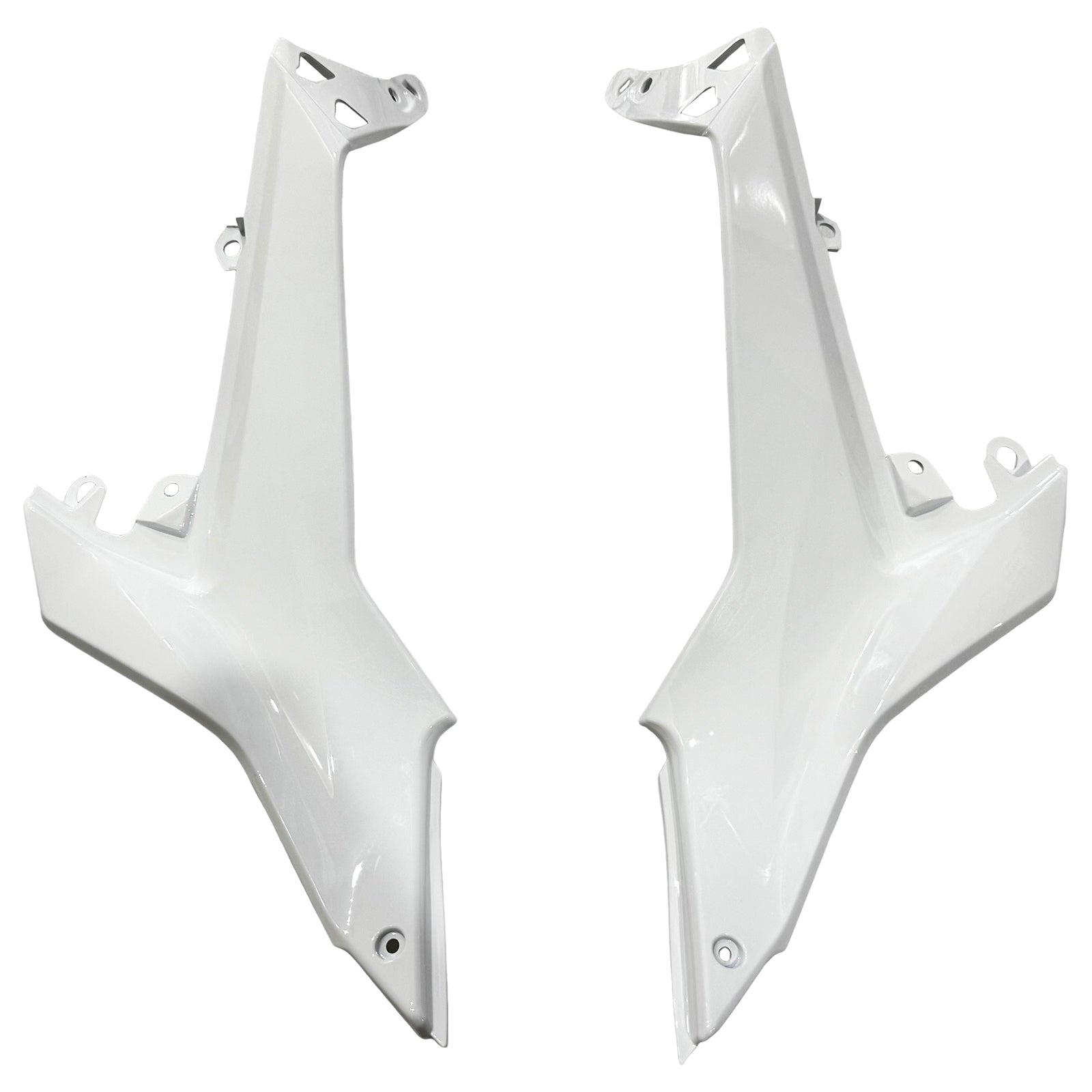Amotopart 2020-2025 Kawasaki ER6F Ninja650 White Fairing Kit