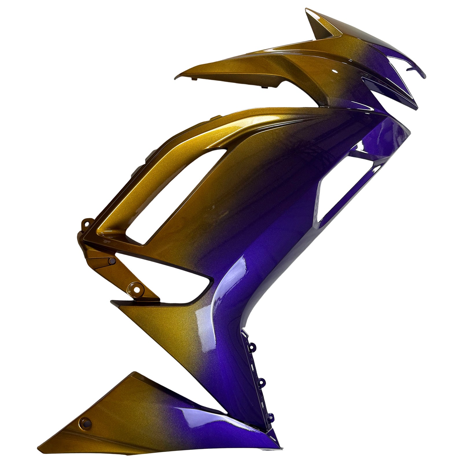 Amotopart 2020-2025 Kawasaki ER6F Ninja650 Gradient Purple Orange Fairing Kit