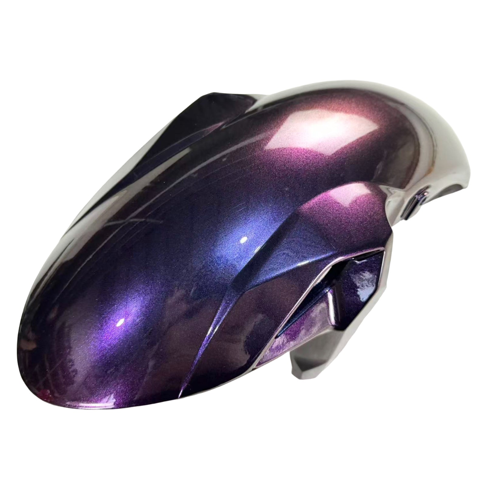 Amotopart 2020-2026 Kawasaki ER6F Ninja650 Kit de carénage violet bleu dégradé