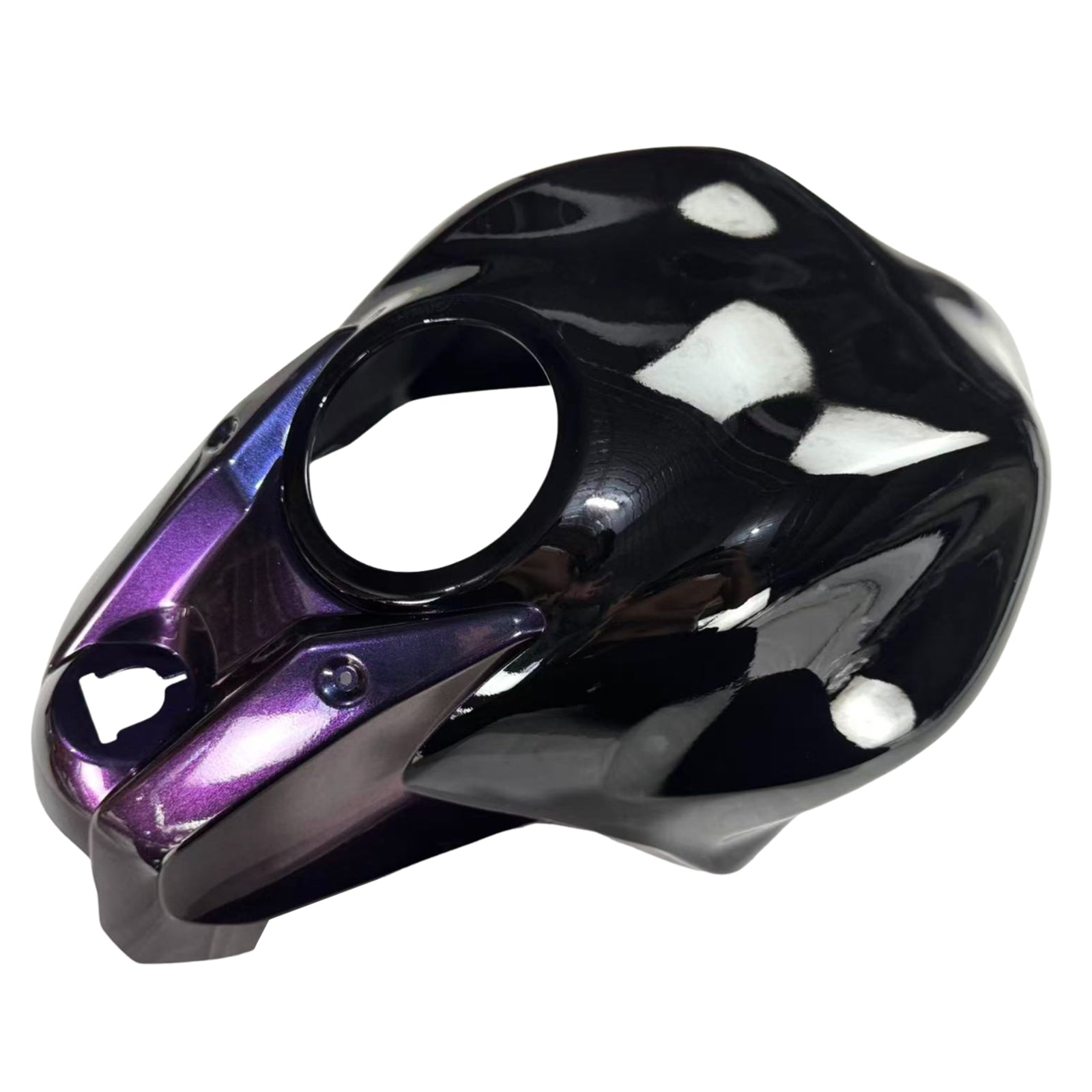 Amotopart 2020-2026 Kawasaki ER6F Ninja650 Kit de carénage violet bleu dégradé