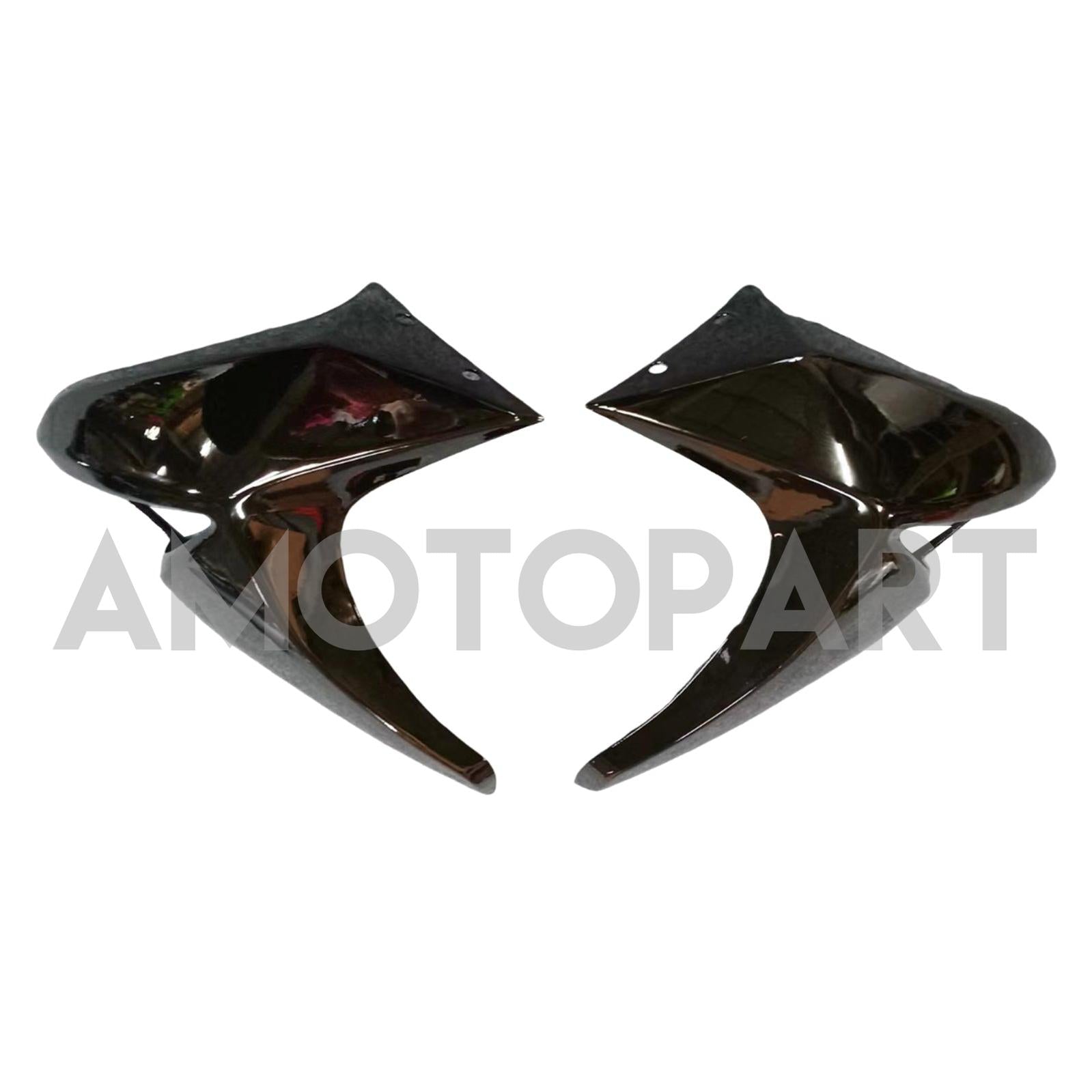 Amotopart 2007-2009 Kawasaki Z1000 Black Fairing Kit