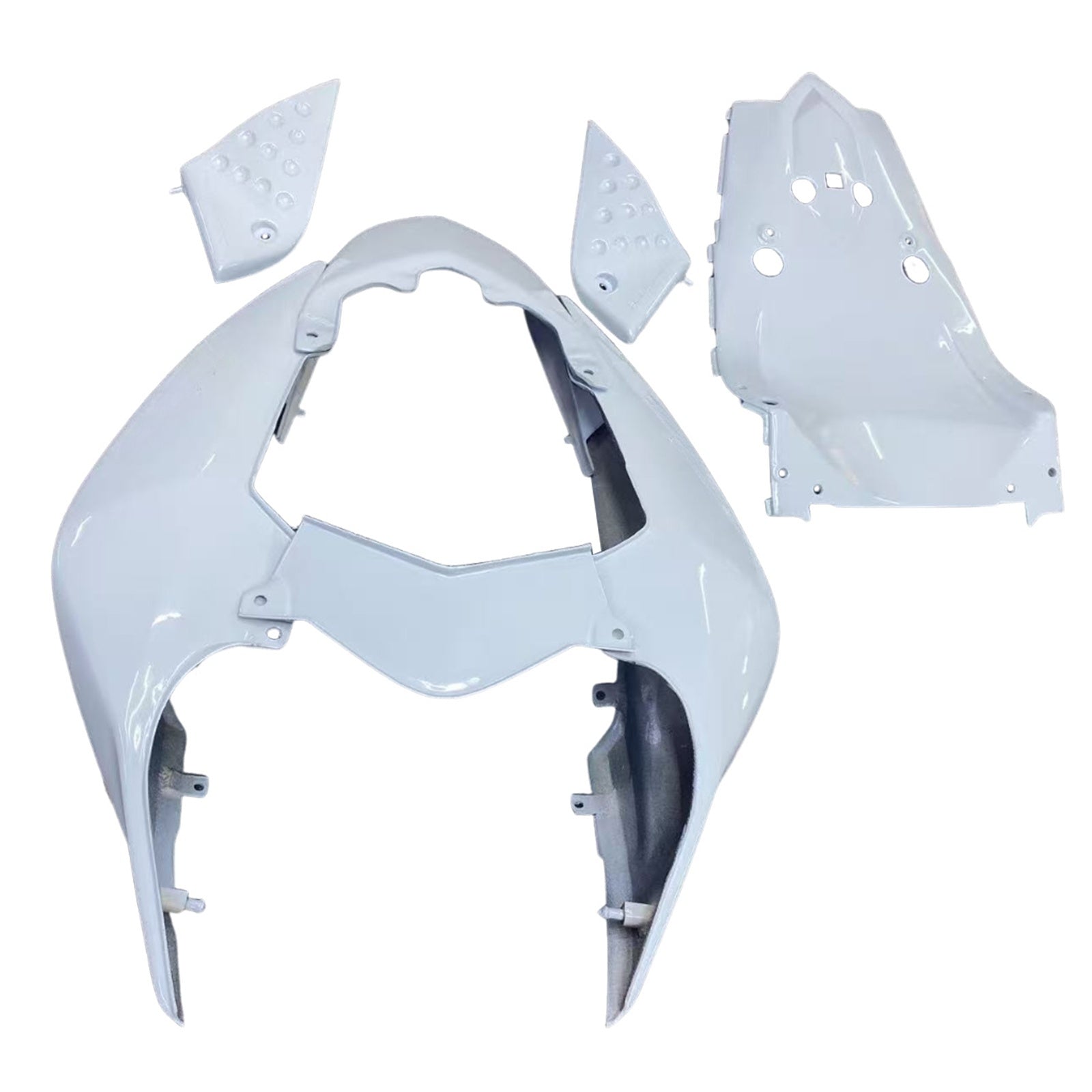 Amotopart 2007-2009 Kawasaki Z1000 White Fairing Kit