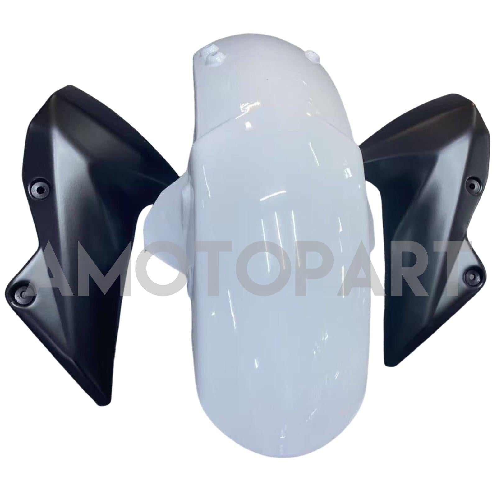 Amotopart 2007-2009 Kawasaki Z1000 White Fairing Kit