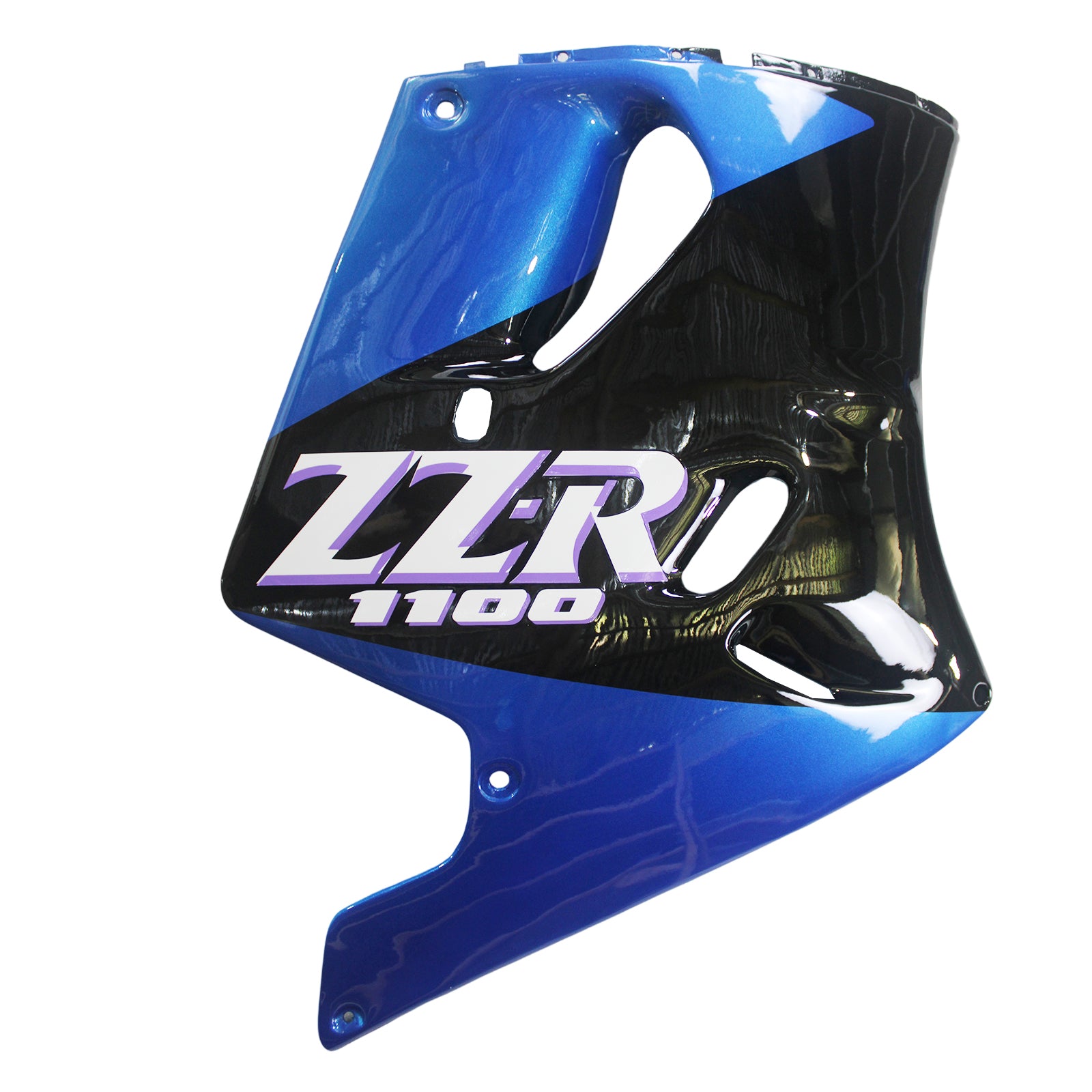 Amotopart 1993-2003 Kawasaki ZZR1100 Blue&amp;Black Style3 Verkleidungsset