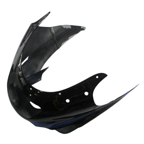 Amotopart 1993-2003 Kit carena Kawasaki ZZR1100 blu e nero Style3