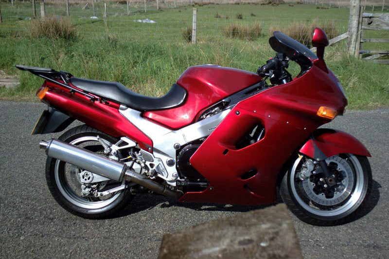 Amotopart 1993-2003 Kawasaki ZZR1100 Red Style1 Fairing Kit