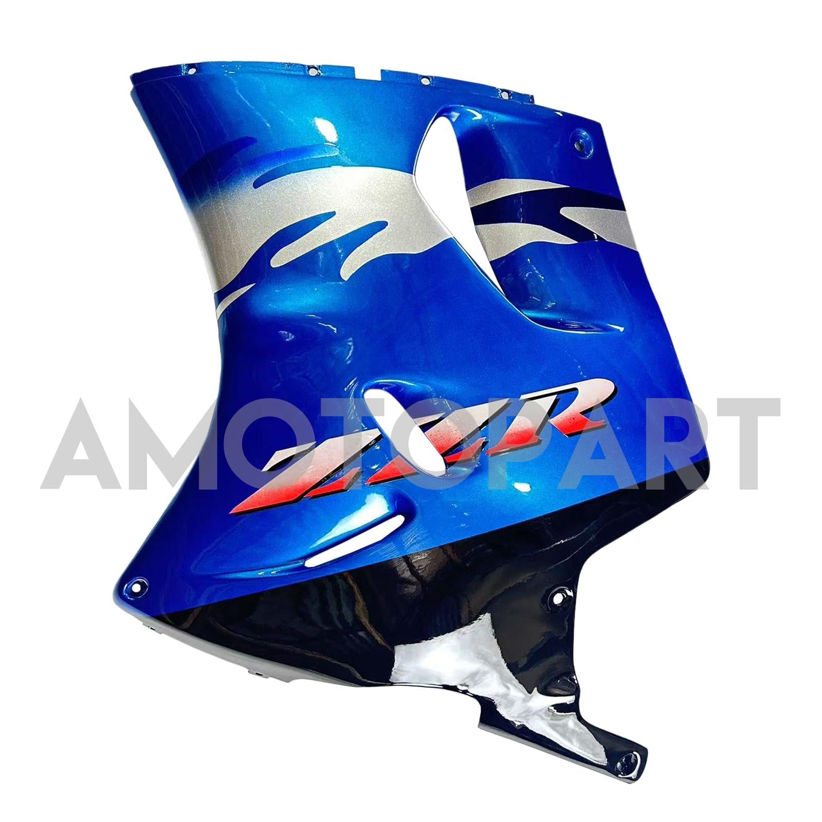 Amotopart 1993-2003 ZZR1100 Kawasaki Gloss Blue Fairring Kit