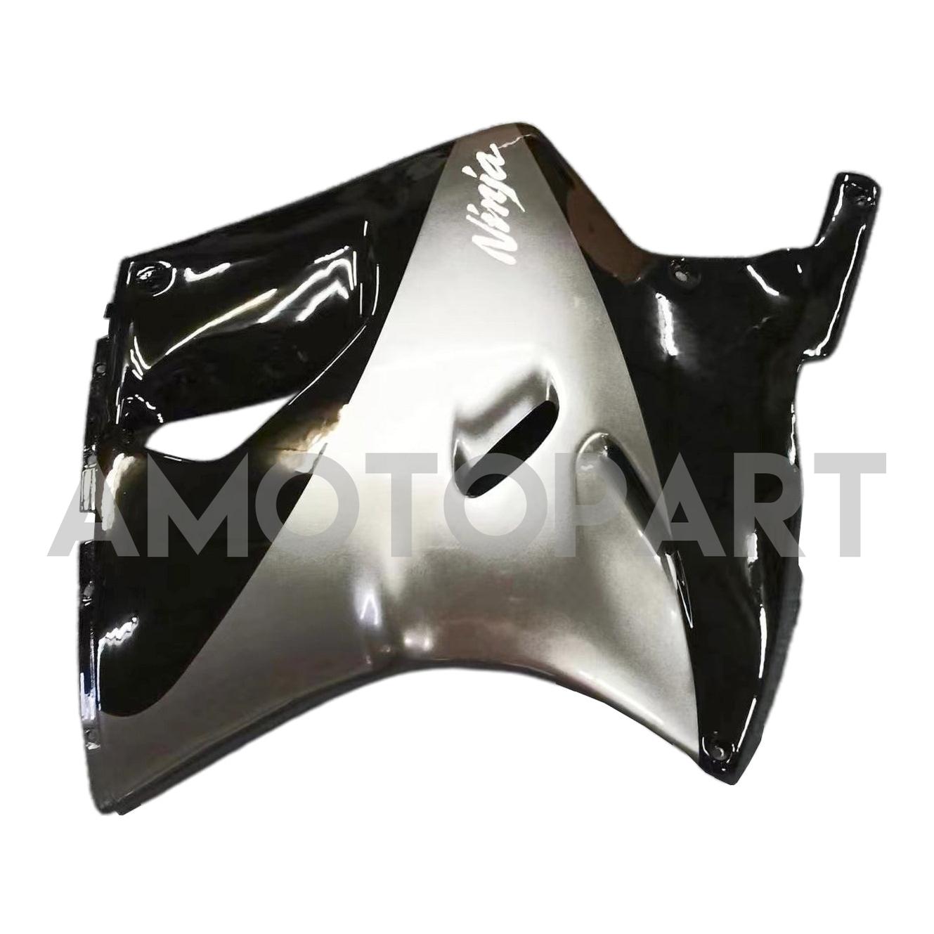 Amotopart 1993-2003 ZZR1100 Kawasaki Gris&Kit de carénage noir