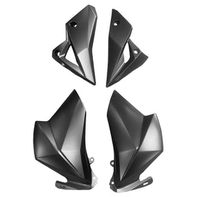 Amotopart 2013-2018 Kawasaki Z800 Matte Black Fairing Kit