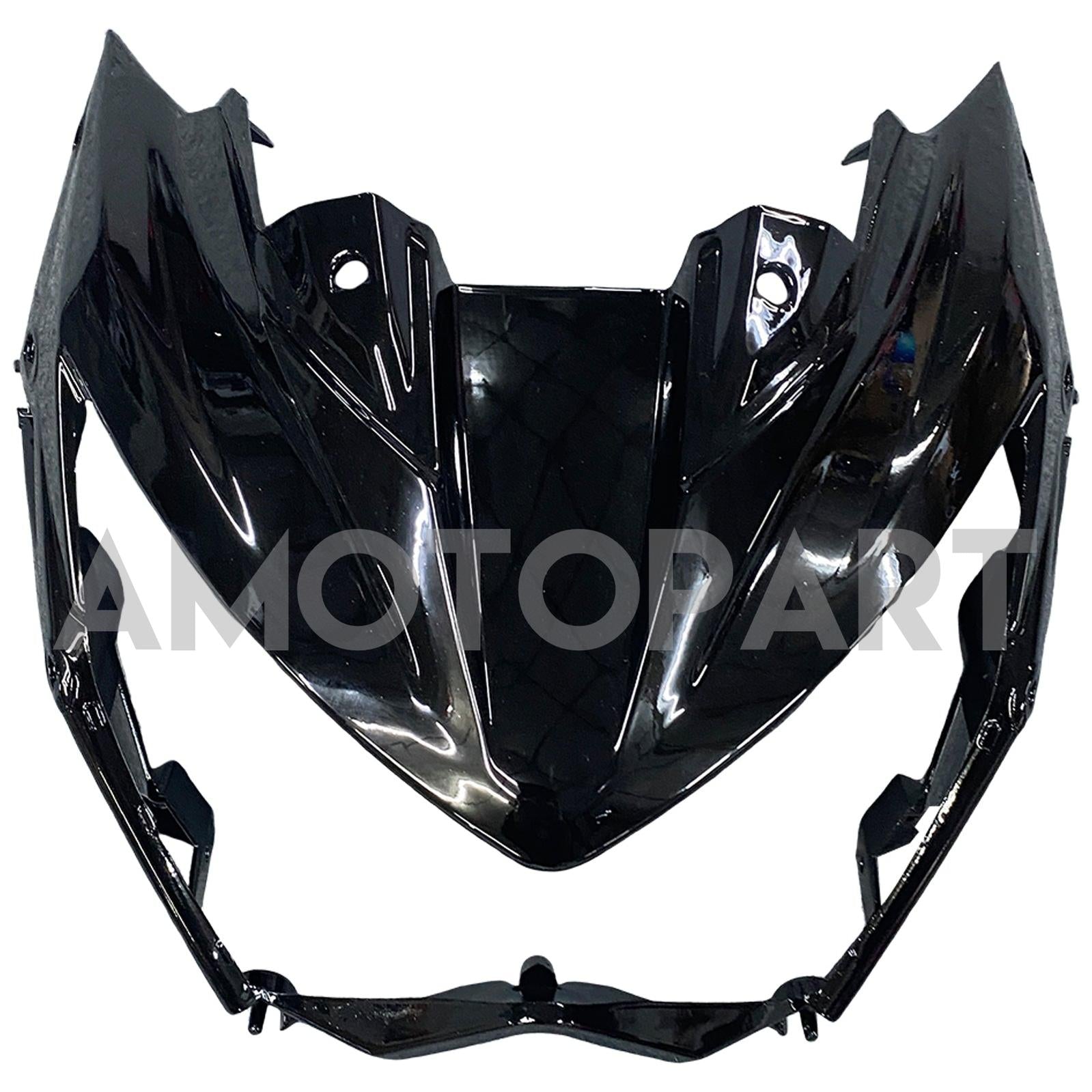 Amotopart 2013-2018 Kawasaki Z800 Green&Matte Black Fairing Kit
