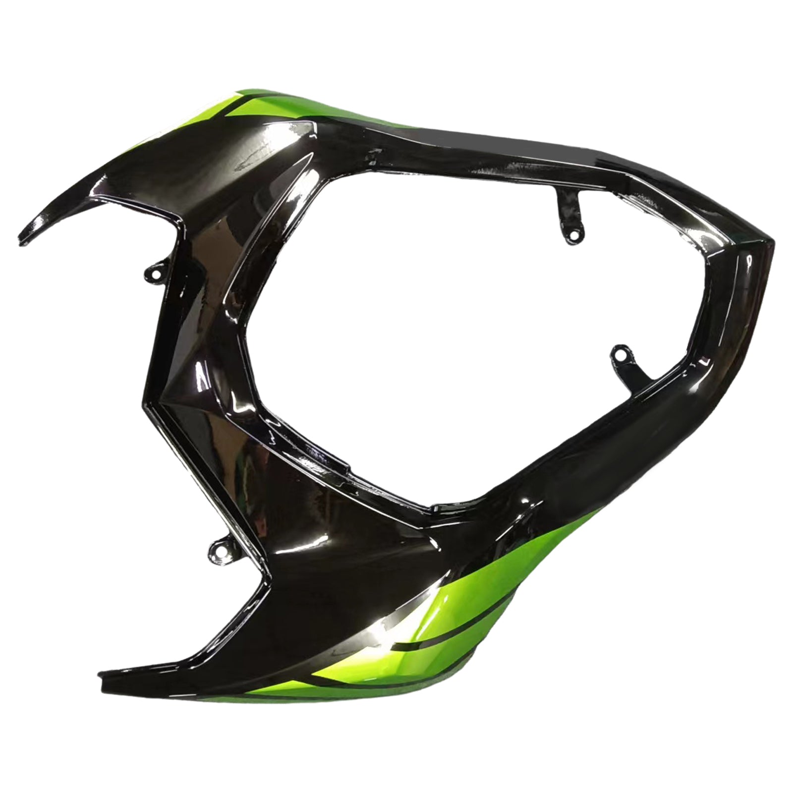 Amotopart 2013-2018 Kawasaki Z800 Green&Black Style1 Fairing Kit