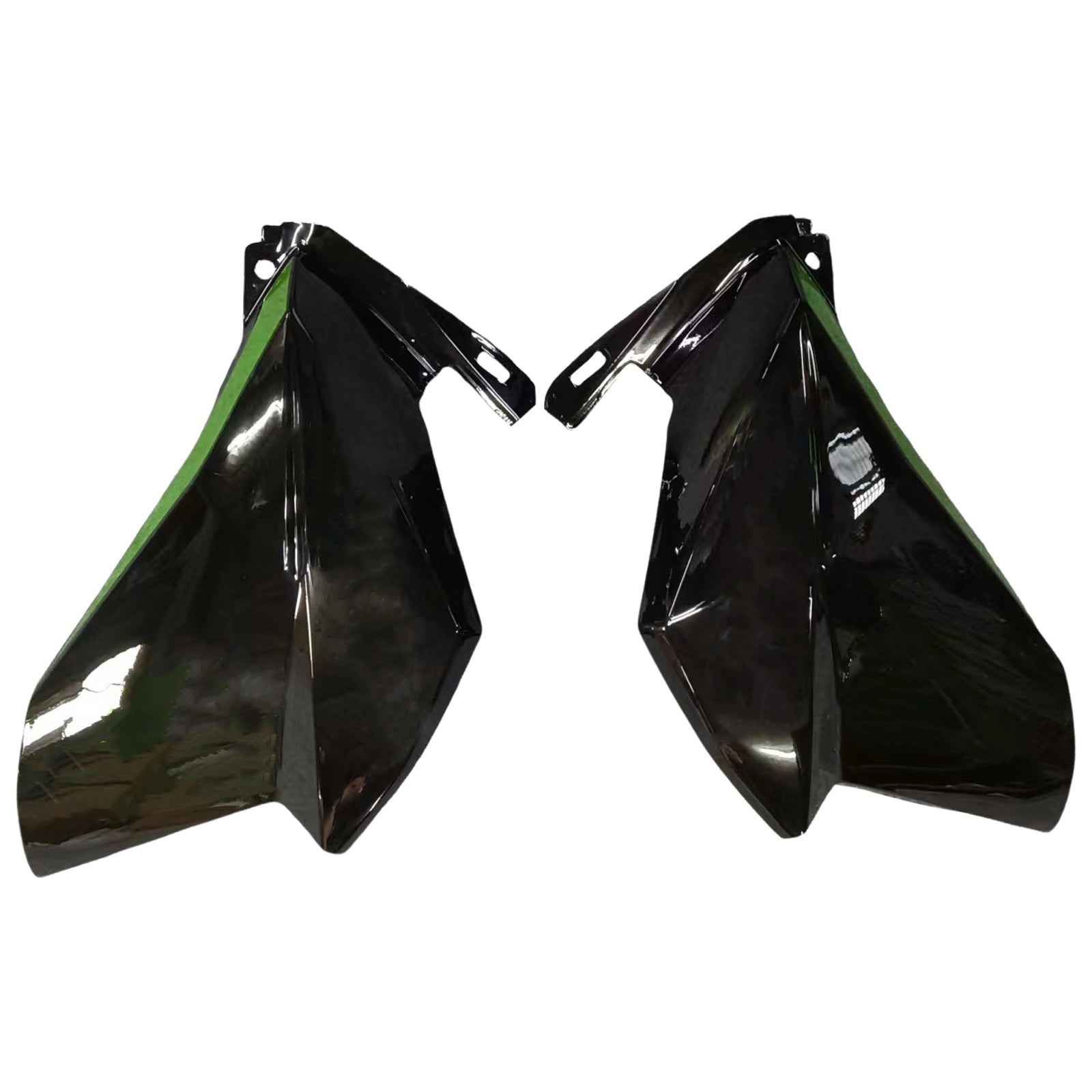 Amotopart 2013-2018 Kawasaki Z800 Green&Black Style1 Fairing Kit