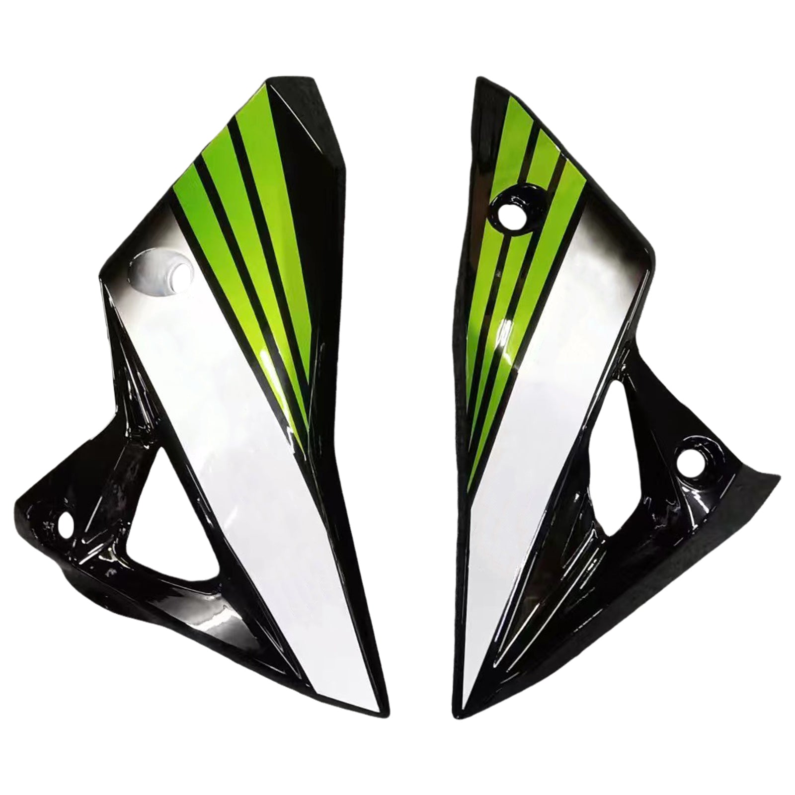 Amotopart 2013-2018 Kawasaki Z800 Green&Black Style1 Fairing Kit