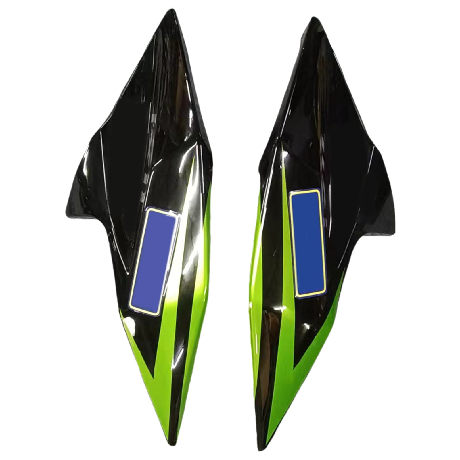 Amotopart 2013-2018 Kawasaki Z800 Green&Black Style1 Fairing Kit