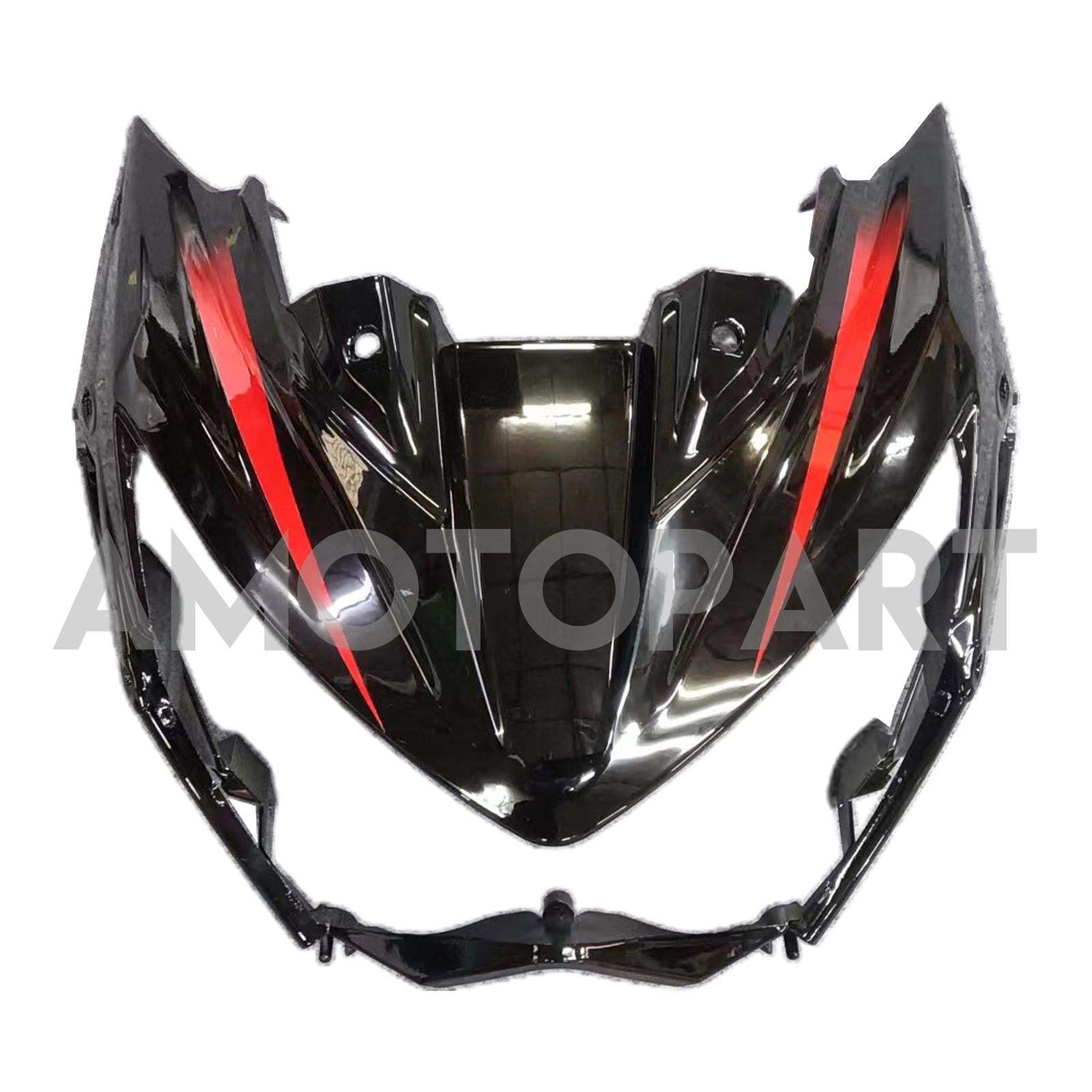 Amotopart 2013-2018 Kawasaki Z800 Red&Green Monster Fairing Kit