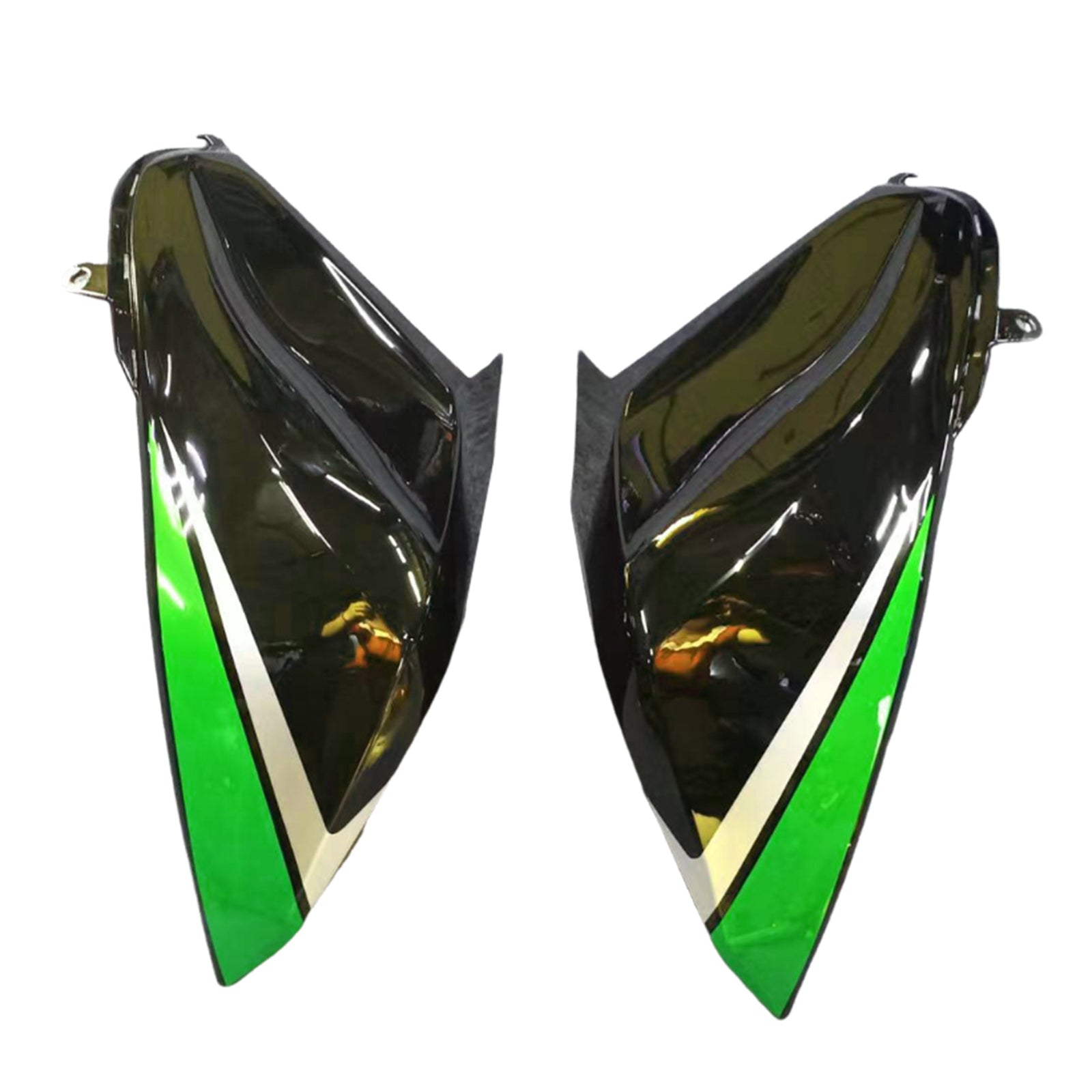 Amotopart 2013-2018 Kawasaki Z800 Green & Black Fairing Kit