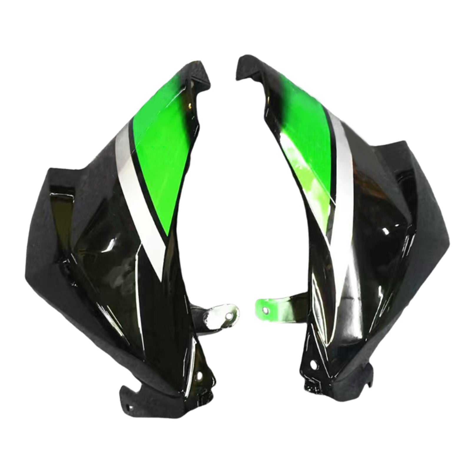 Amotopart 2013-2018 Kawasaki Z800 Green & Black Fairing Kit