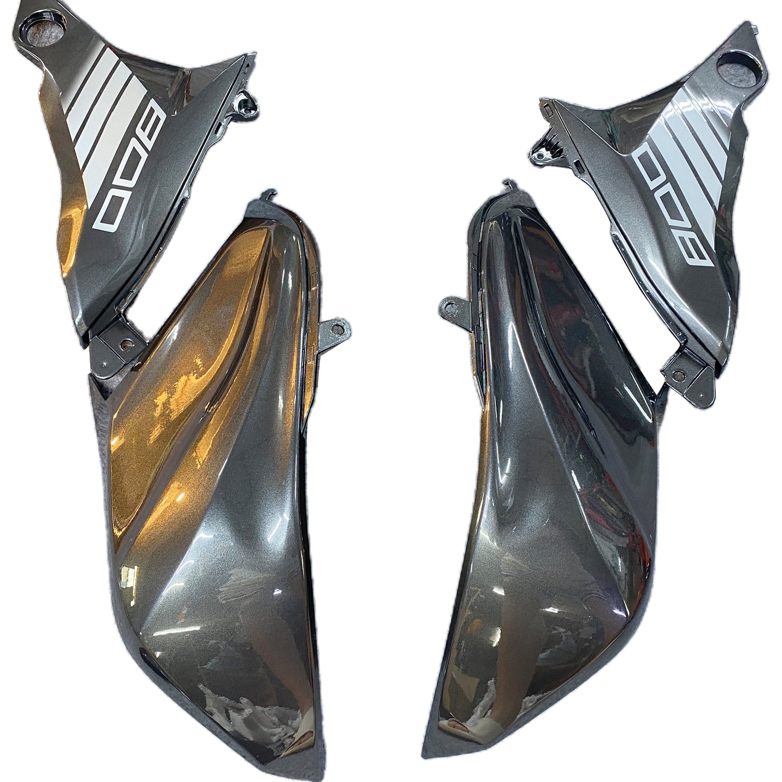 Amotopart 2013-2018 Kawasaki Z800 Matte Black Style1 Fairing Kit