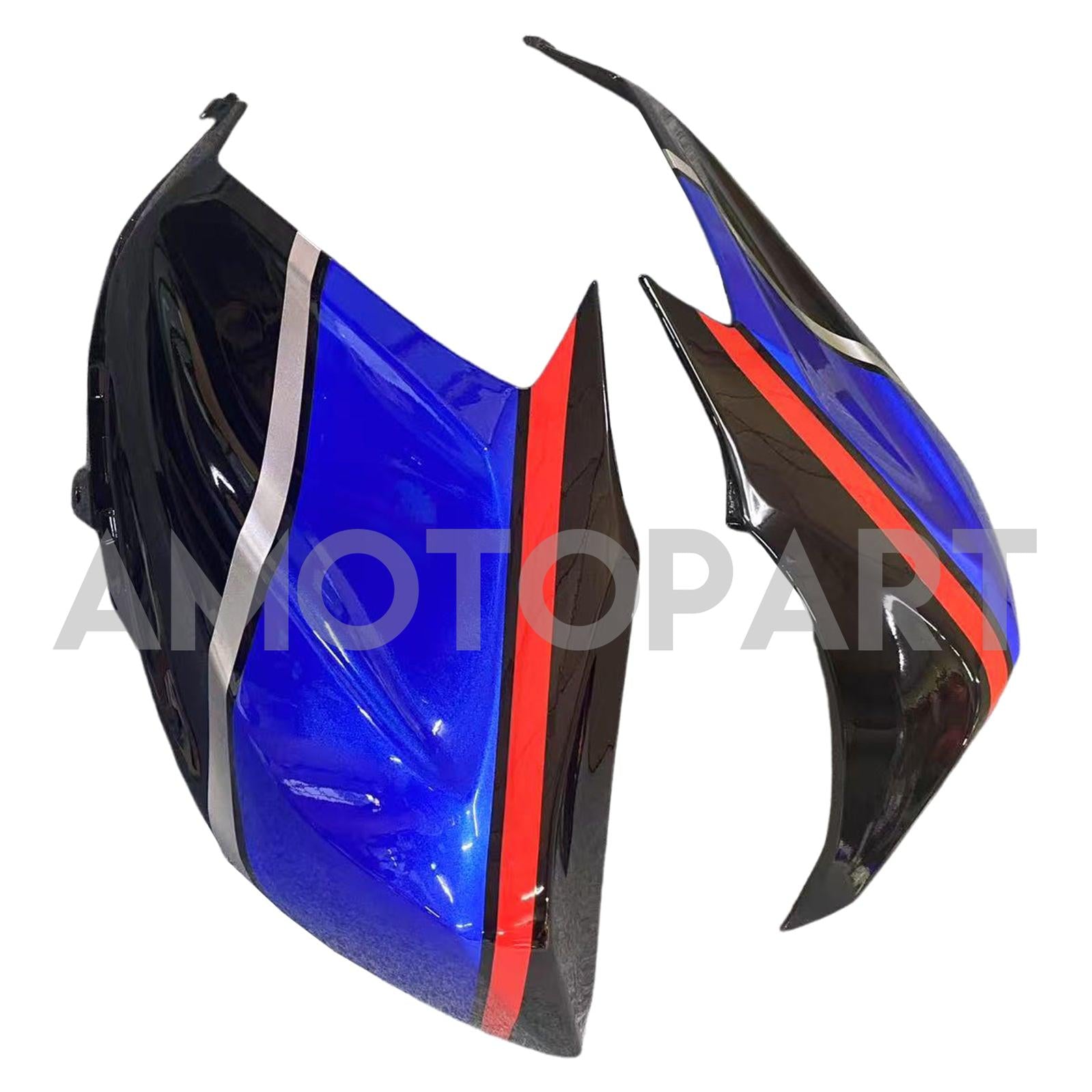 Amotopart 2013-2018 Kawasaki Z800 Blue Black Fairing Kit