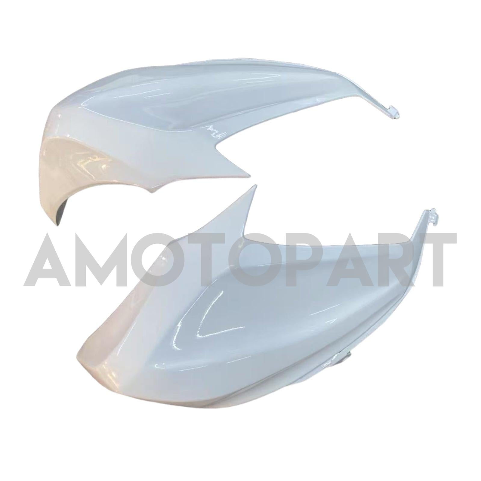 Amotopart 2013-2018 Kawasaki Z800 White Black Fairing Kit