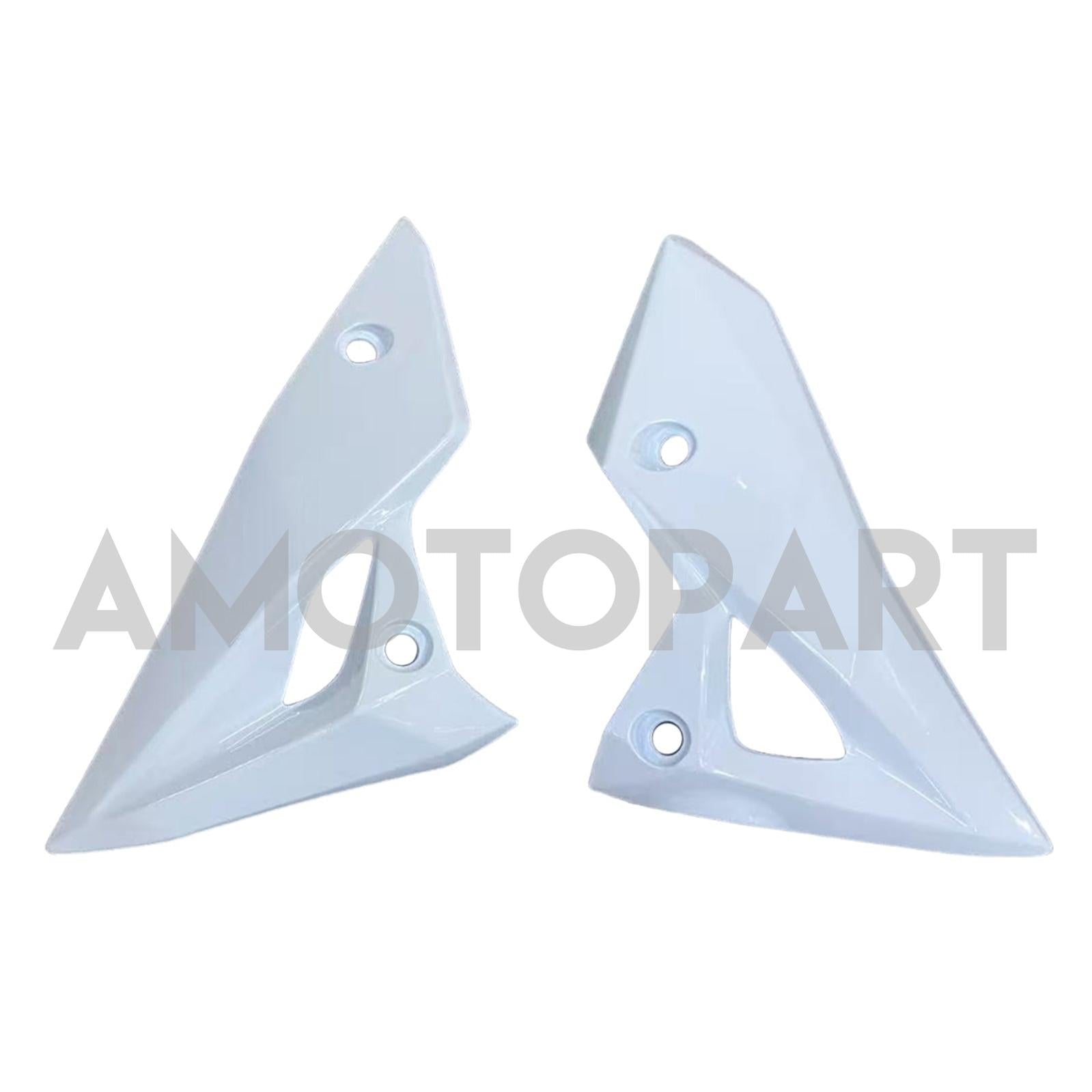 Amotopart 2013-2018 Kawasaki Z800 White Black Fairing Kit