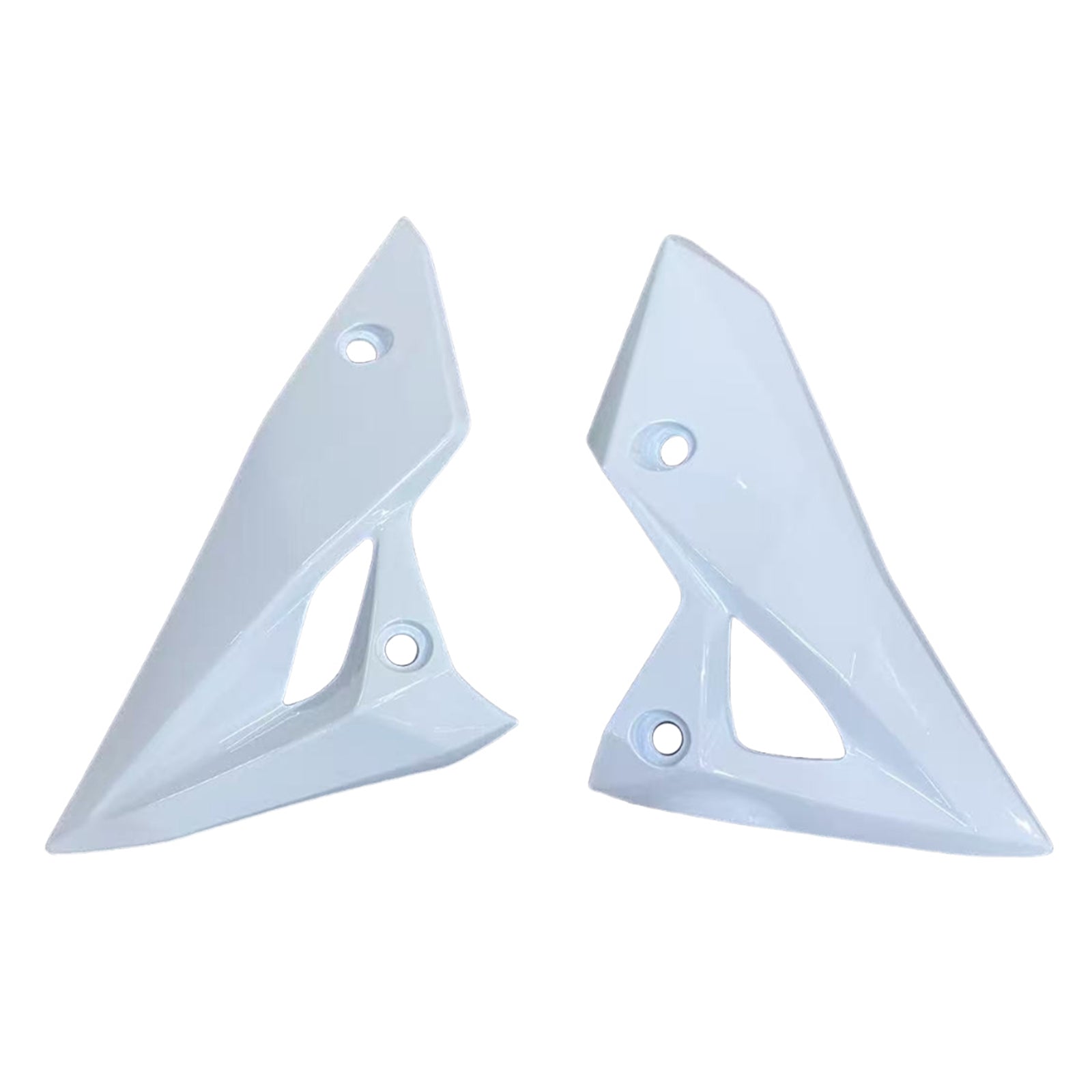 Amotopart 2013-2018 Kawasaki Z800 White Black Fairing Kit