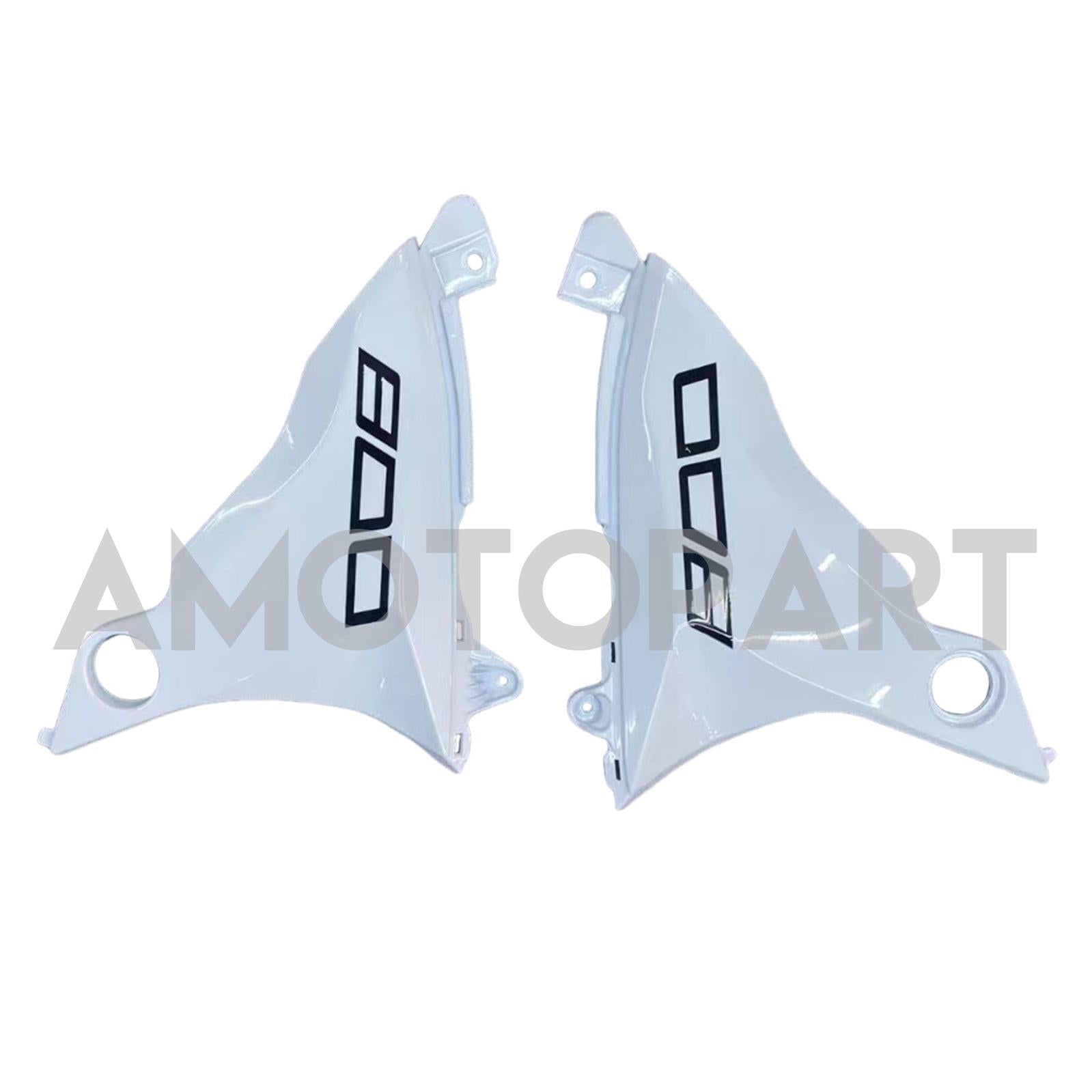 Amotopart 2013-2018 Kawasaki Z800 White Black Fairing Kit