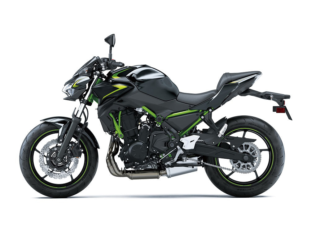 Amotopart 2020-2024 Kawasaki Z900 Green&Black Fairing Kit