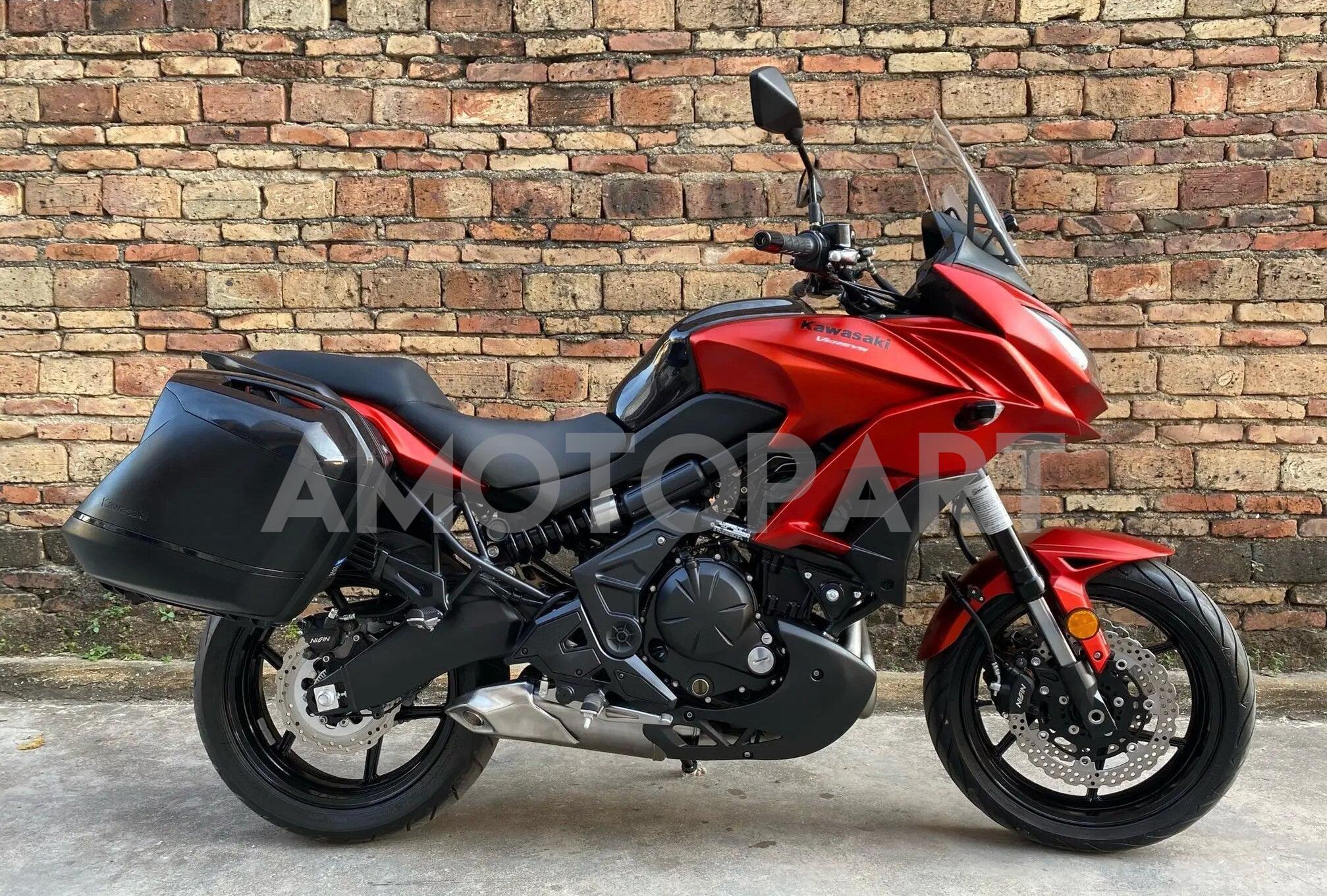 Amotopart 2015-2021 Kawasaki Versys 650 Red Fairing Kit