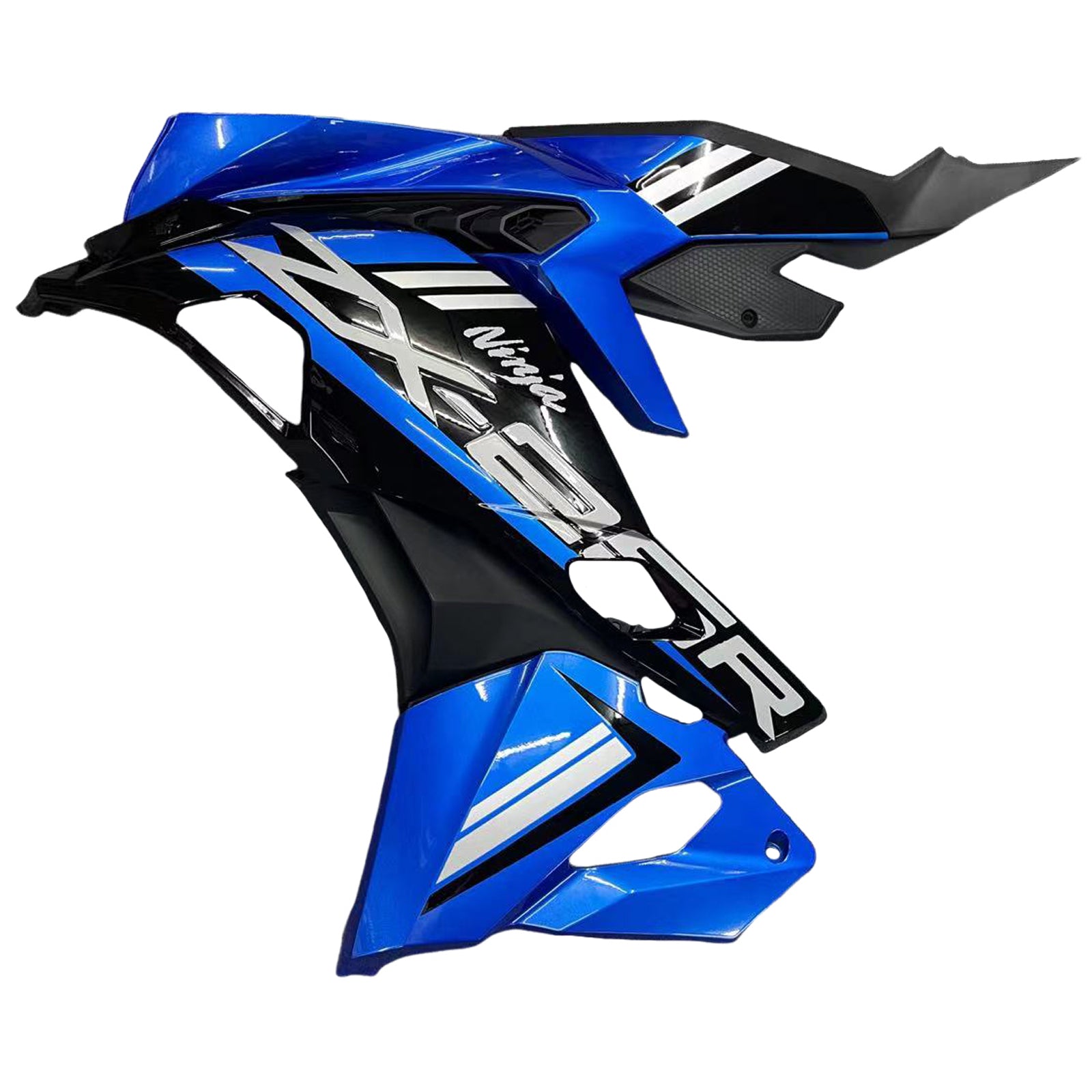 Amotopart 2019-2024 Kawasaki Ninja ZX25R ZX4R ZX4RR Black Blue Fairing Kit