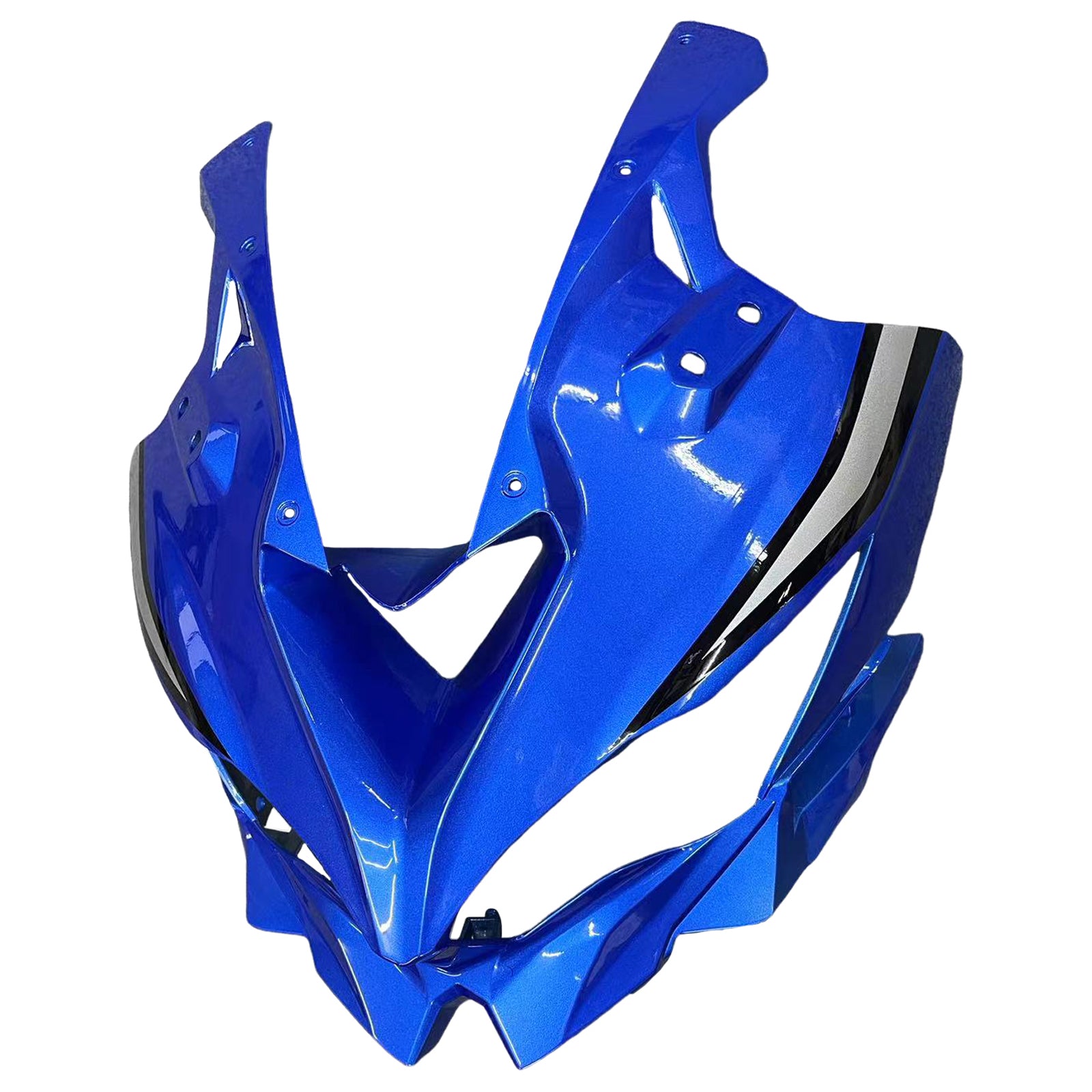 Amotopart 2019-2024 Kawasaki Ninja ZX25R ZX4R ZX4RR Black Blue Fairing Kit