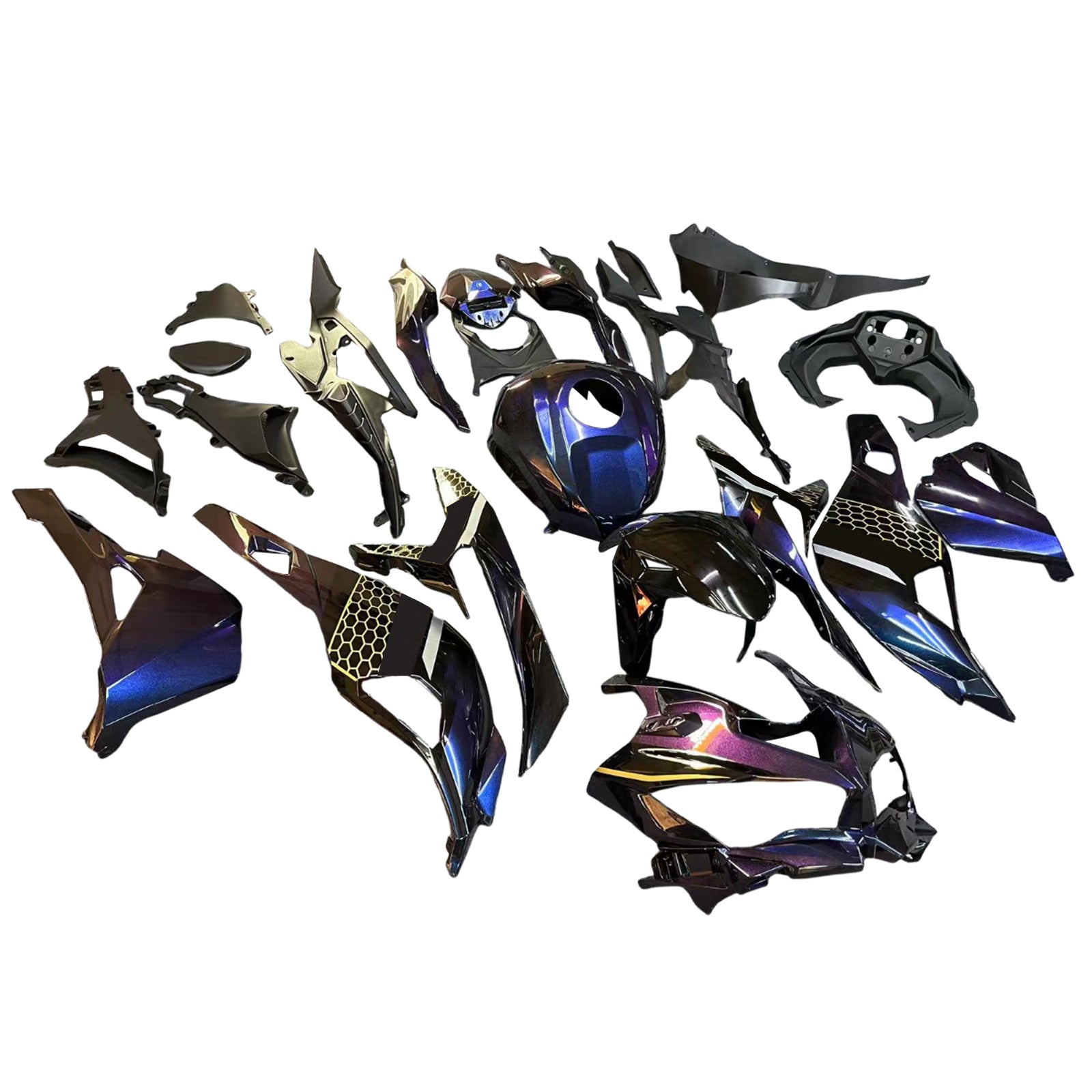 Amotopart 2019-2024 Kawasaki Ninja ZX25R ZX4R ZX4RR グラデーション