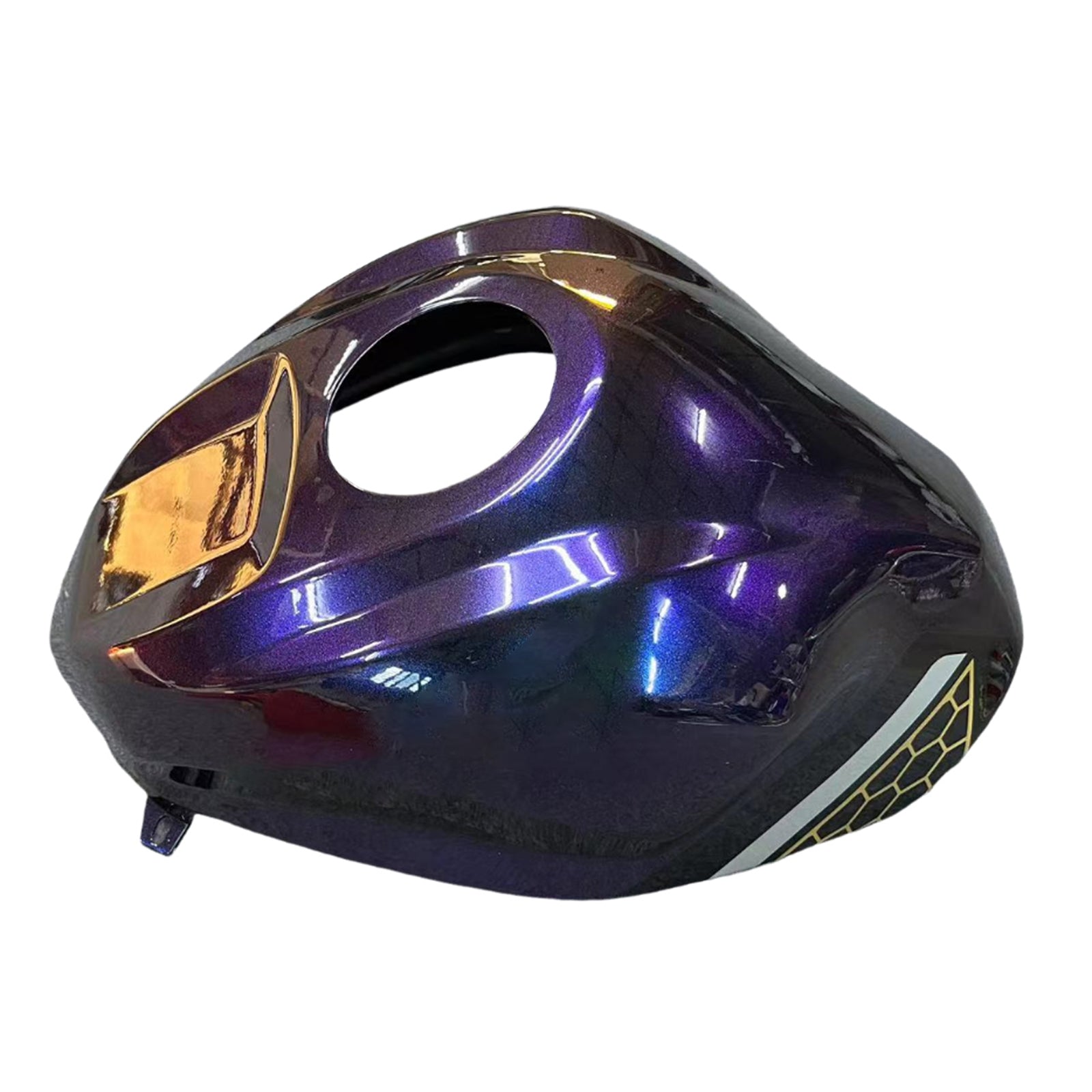 Amotopart 2019-2025 Kawasaki Ninja ZX25R ZX4R ZX4RR Gradient Purple&Bl