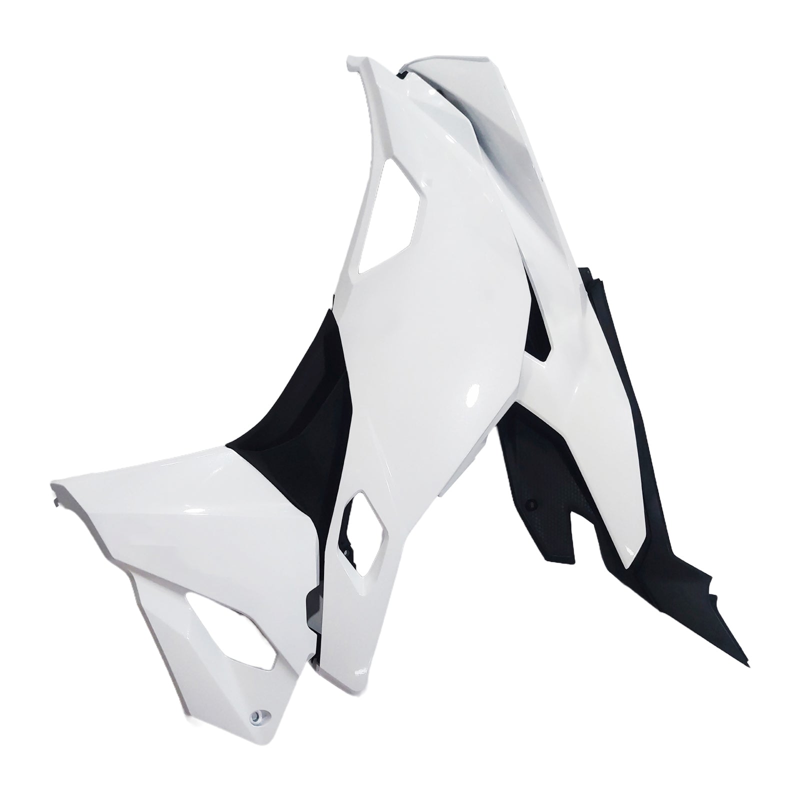Amotopart 2019-2025 Kawasaki Ninja ZX25R ZX4R ZX4RR Pearl White Fairing Kit