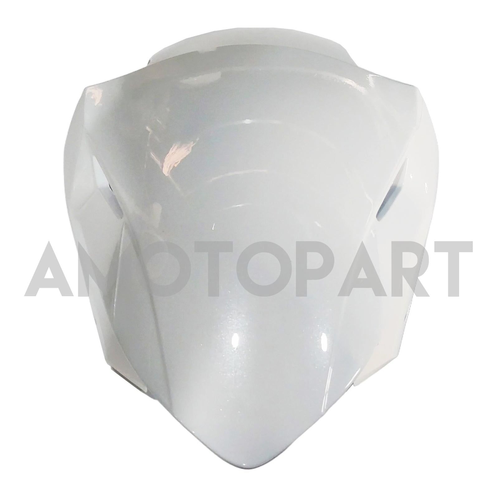 Amotopart 2019-2025 Kawasaki Ninja ZX25R ZX4R ZX4RR Pearl White & Logo Fairing Kit
