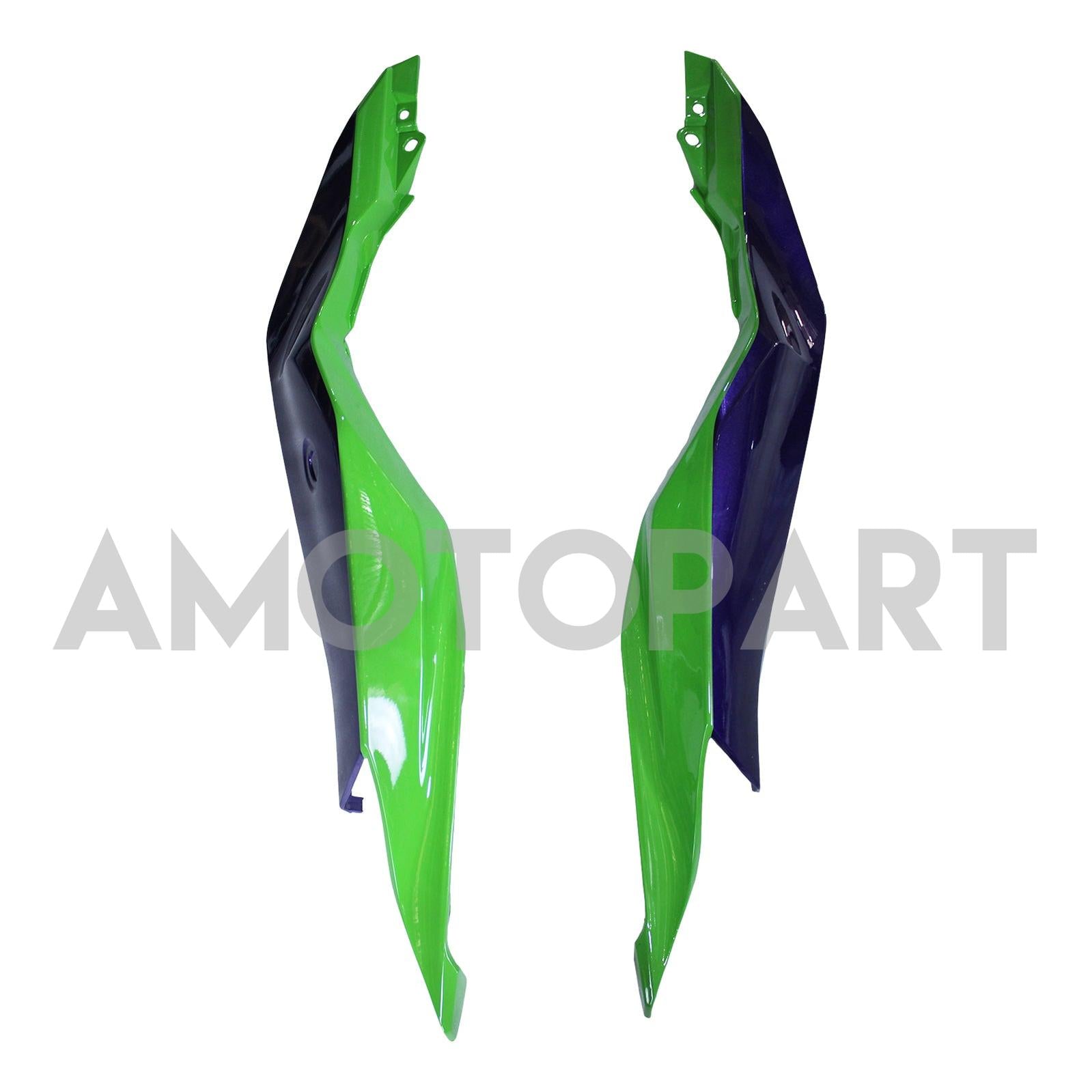 Amotopart 2019-2025 Kawasaki Ninja ZX25R ZX4R ZX4RR Black Blue Green Fairing Kit