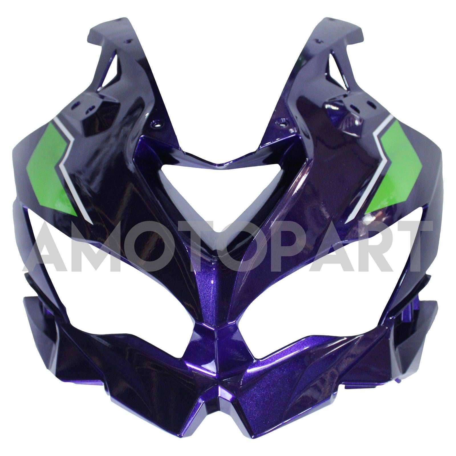 Amotopart 2019-2025 Kawasaki Ninja ZX25R ZX4R ZX4RR Black Blue Green Fairing Kit
