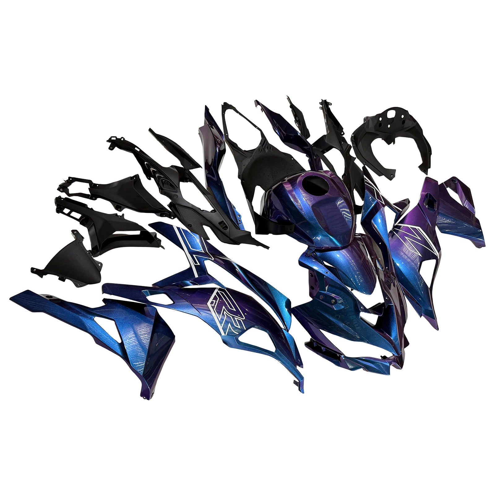 Amotopart 2019-2026 Kawasaki Ninja ZX25R ZX4R ZX4RR グラデーション