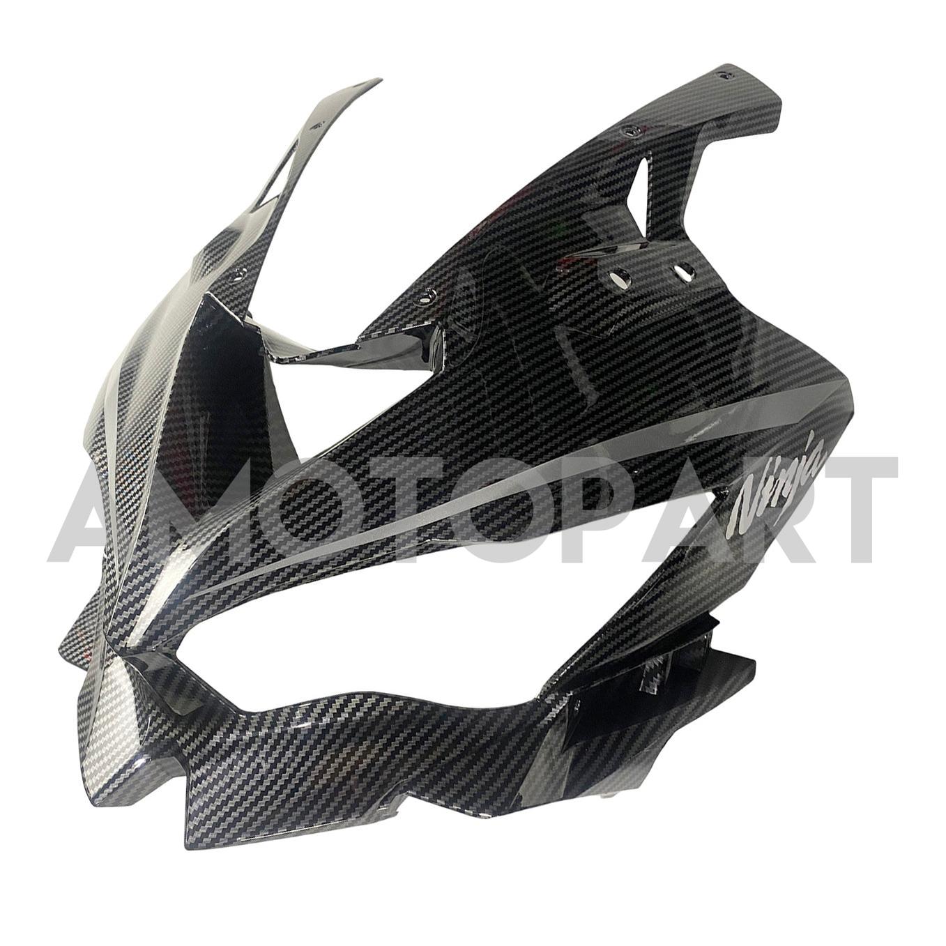 Amotopart 2019-2025 Kawasaki Ninja ZX25R ZX4R ZX4RR Carbon Fiber Fairing Kit