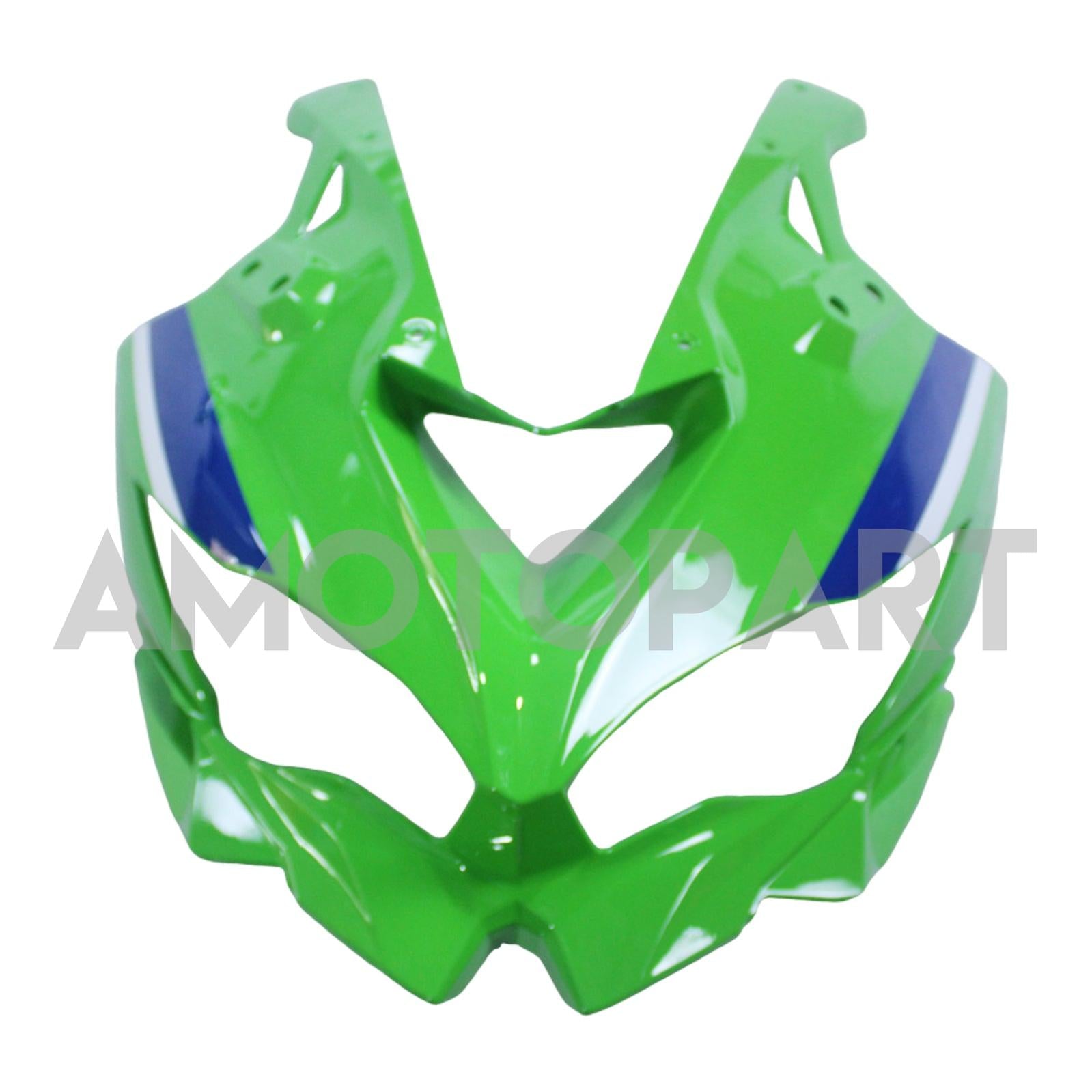 Amotopart 2019-2024 Kawasaki Ninja ZX25R ZX4R ZX4RR ホワイト ブルー ライトグリーン フェアリングキット