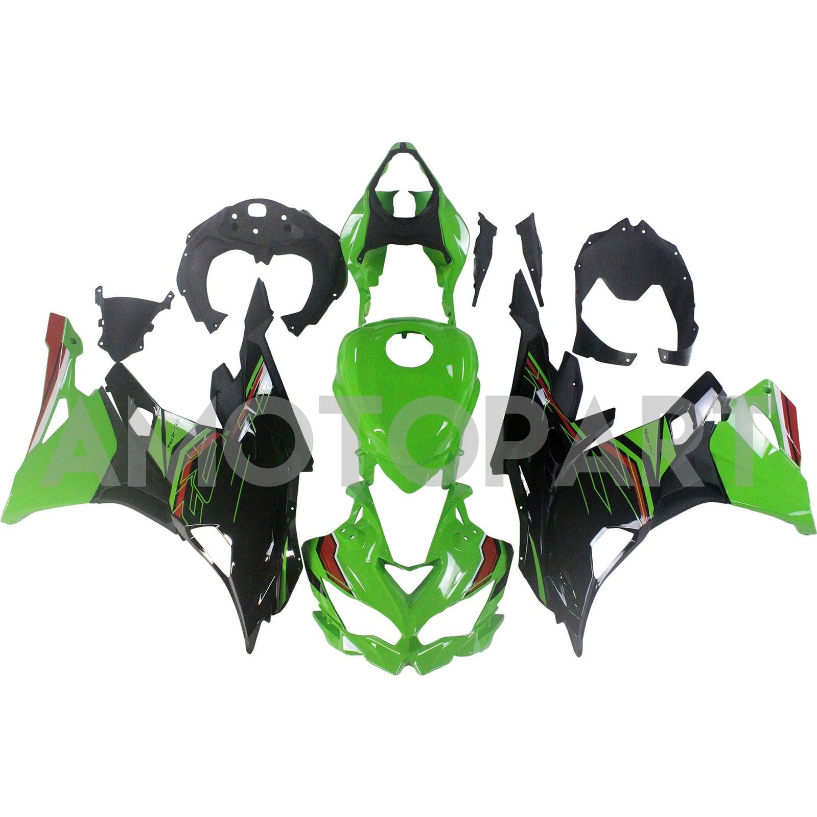 AMOTOPART 2019-2025 KAWASAKI NINJA ZX25R ZX4R ZX4RR FAIRING KIT COLLECTION ONE