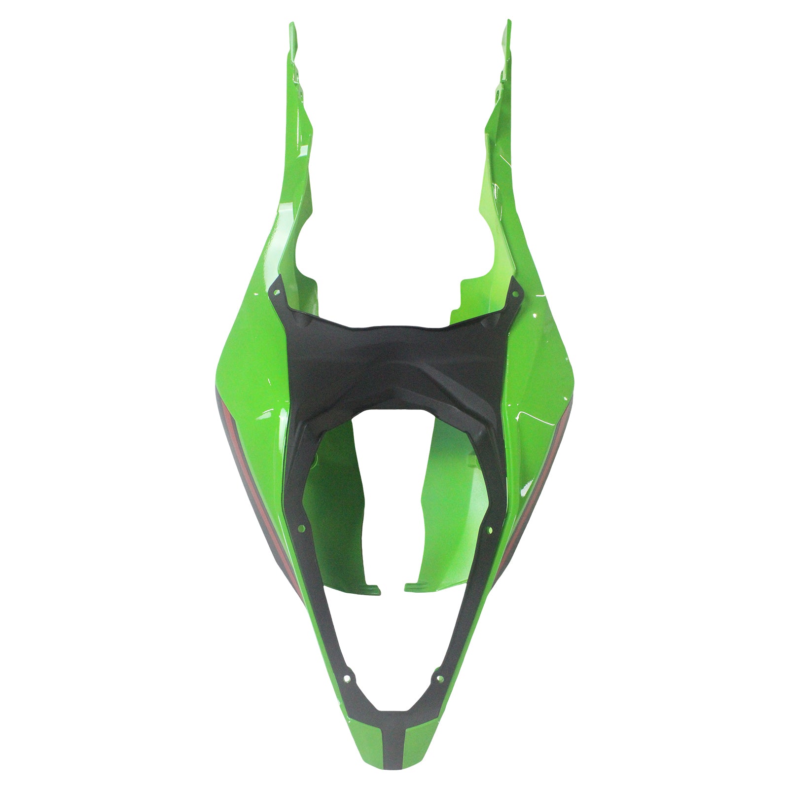 Amotopart 2019-2024 Kawasaki Ninja ZX25R ZX4R ZX4RR Black Light Green Fairing Kit