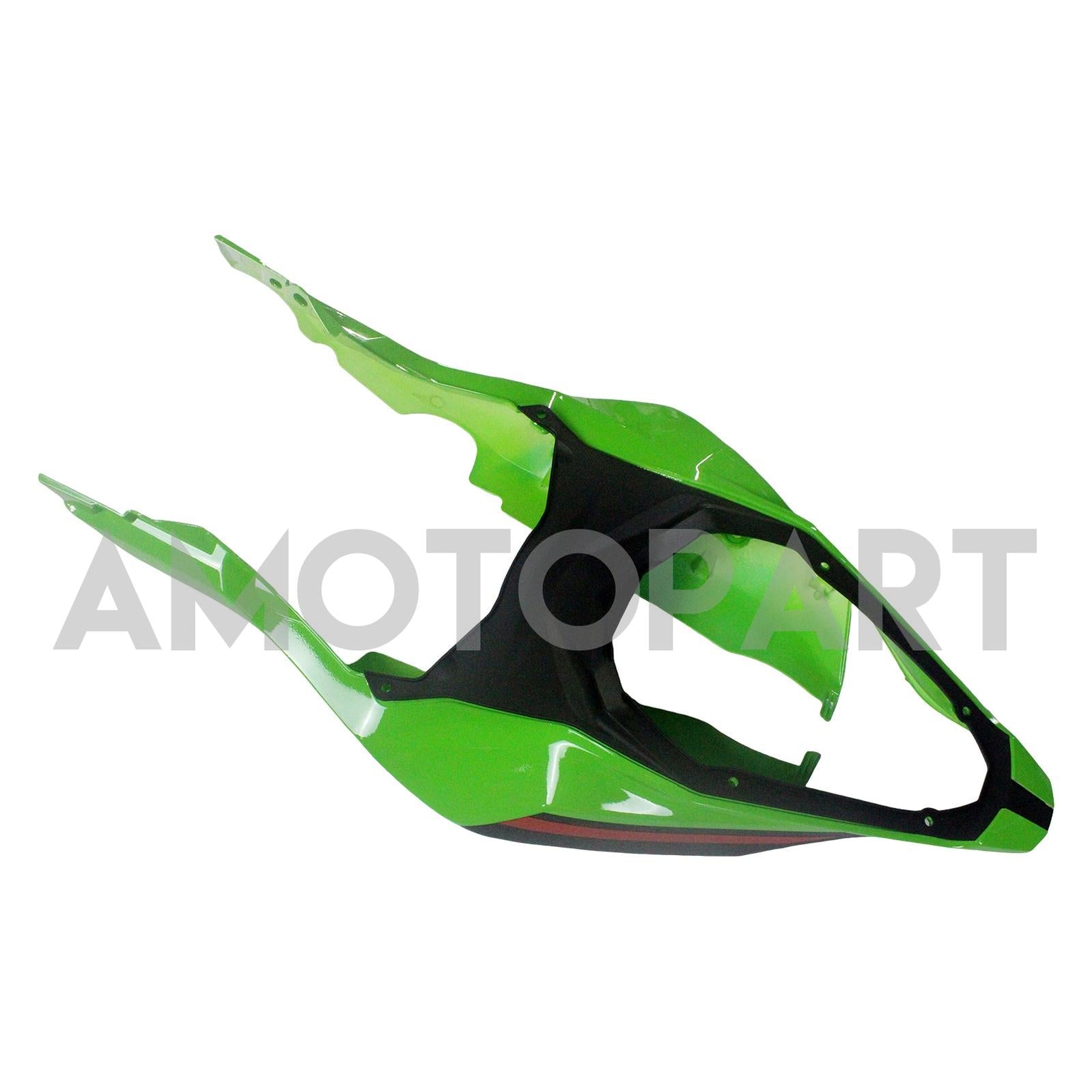 Amotopart 2019-2025 Kawasaki Ninja ZX25R ZX4R ZX4RR Schwarzes hellgrünes Kit