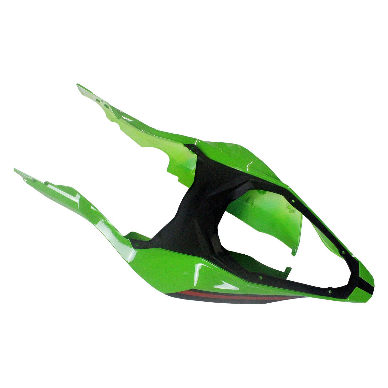 Amotopart 2019-2026 Kawasaki Ninja ZX25R ZX4R ZX4RR Czarny jasnozielony zestaw owiewki