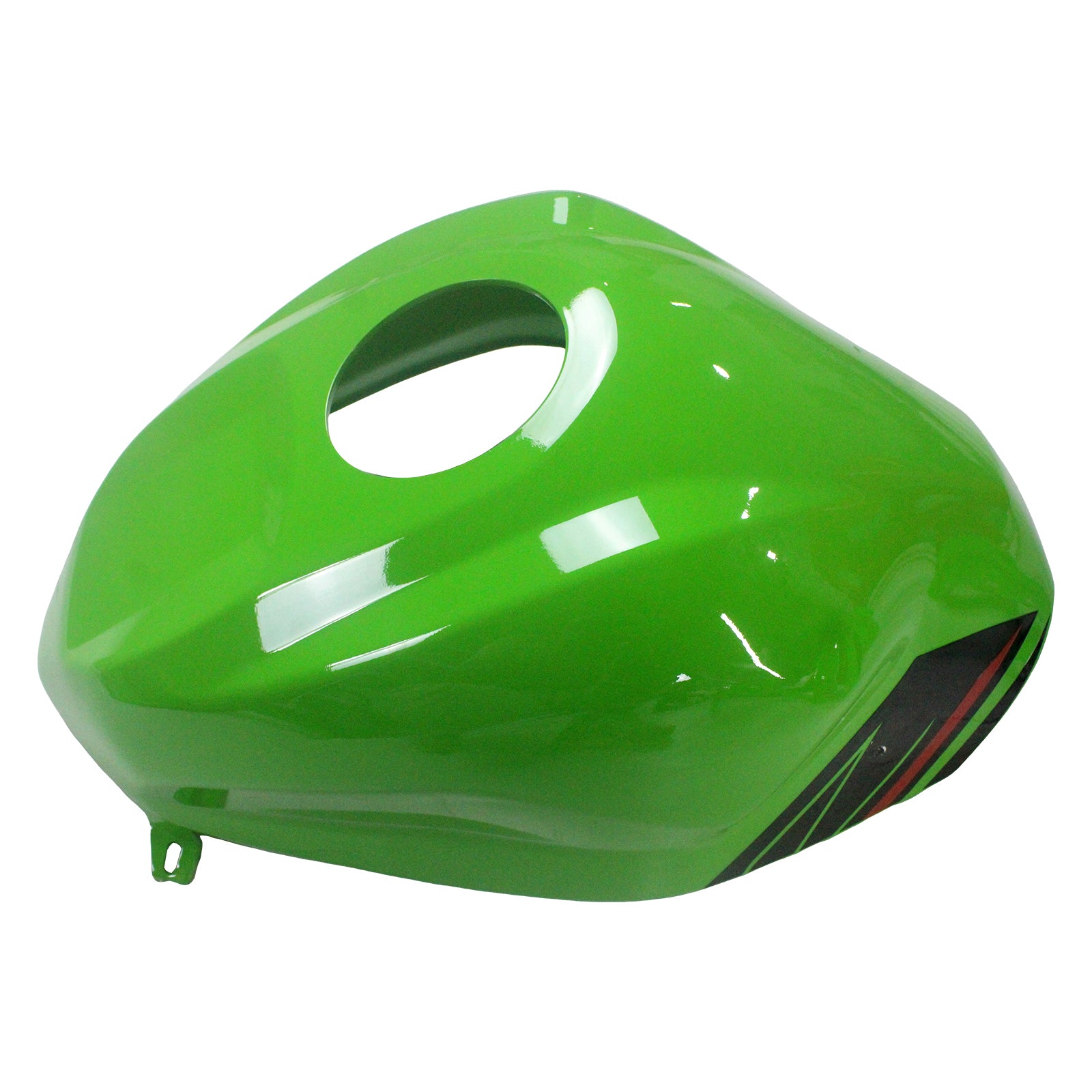 Amotopart 2019-2024 Kawasaki Ninja ZX25R ZX4R ZX4RR Black Light Green Fairing Kit