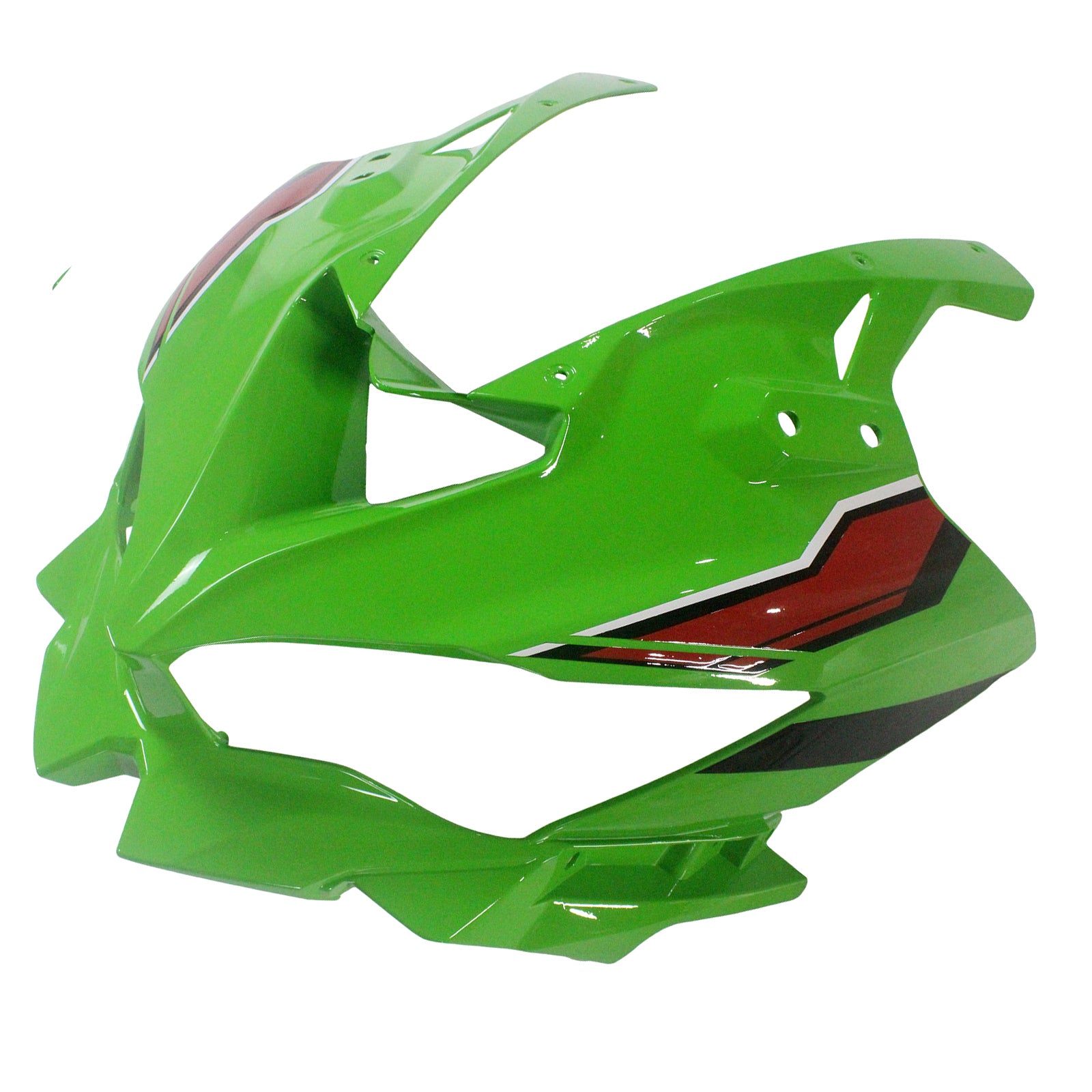 Amotopart 2019-2026 Kawasaki Ninja ZX25R ZX4R ZX4RR Czarny jasnozielony zestaw owiewki