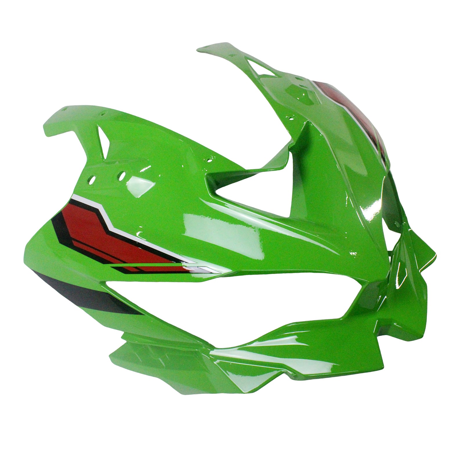 Amotopart 2019-2026 Kawasaki Ninja ZX25R ZX4R ZX4RR Czarny jasnozielony zestaw owiewki